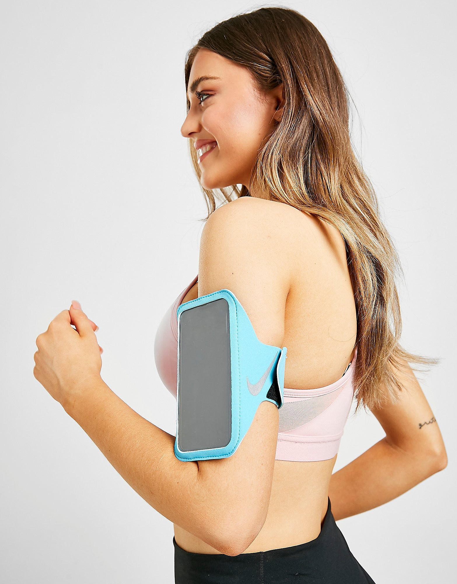 

Nike Lean Arm Band - Blue - Womens, Blue