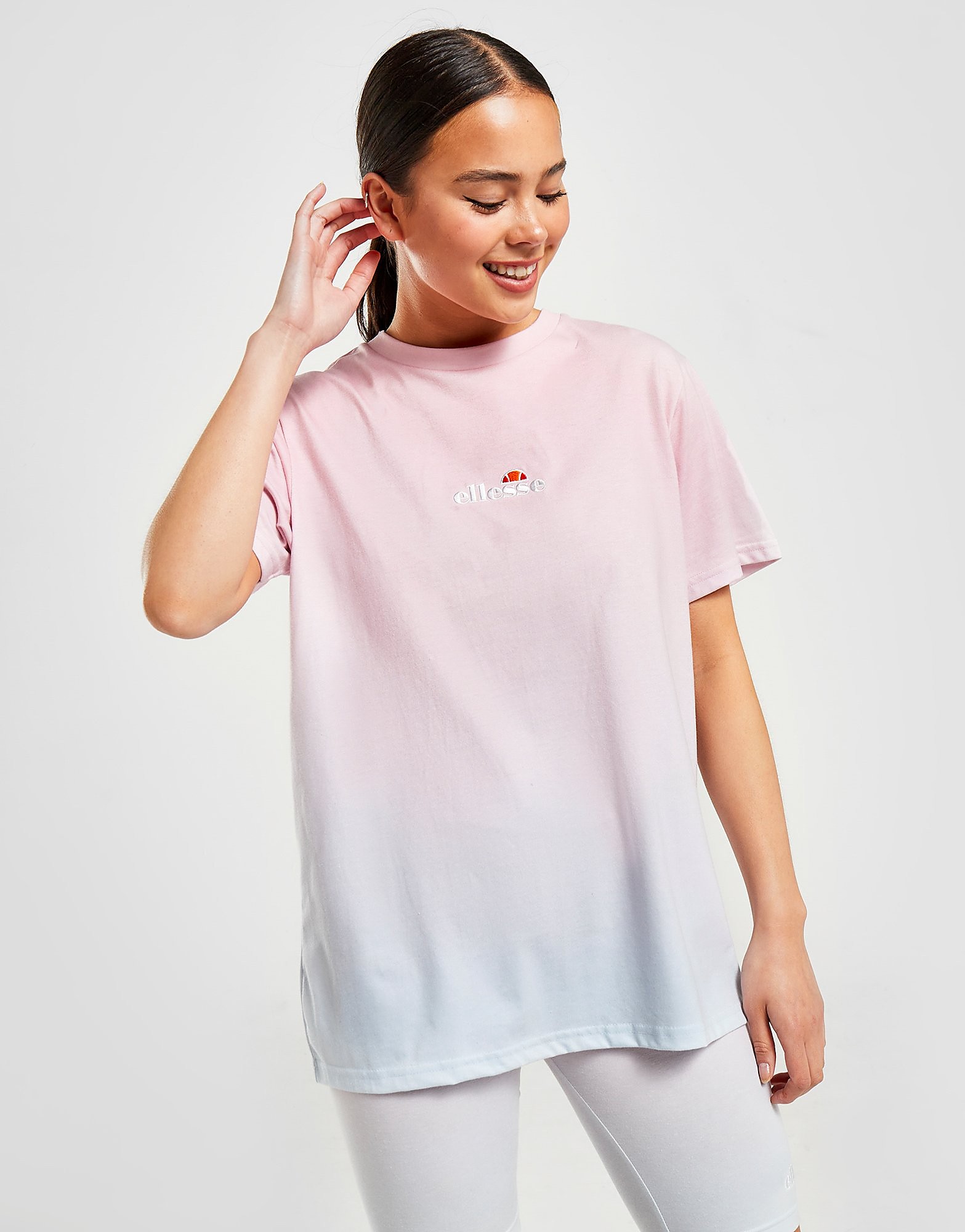 

Ellesse Fade Logo T-Shirt - Only at JD - Pink - Womens, Pink
