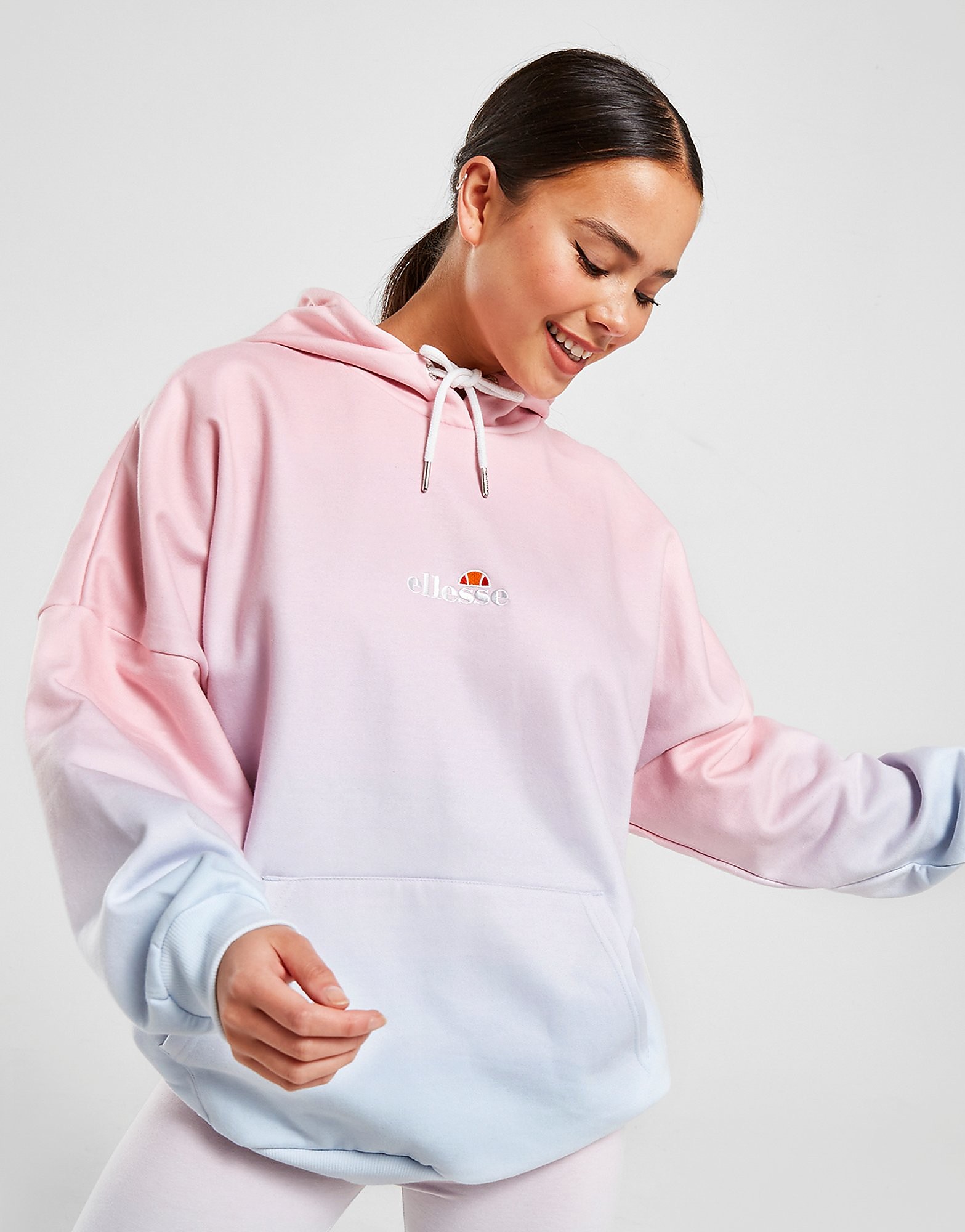 

Ellesse Fade Logo Hoodie - Only at JD - Pink - Womens, Pink