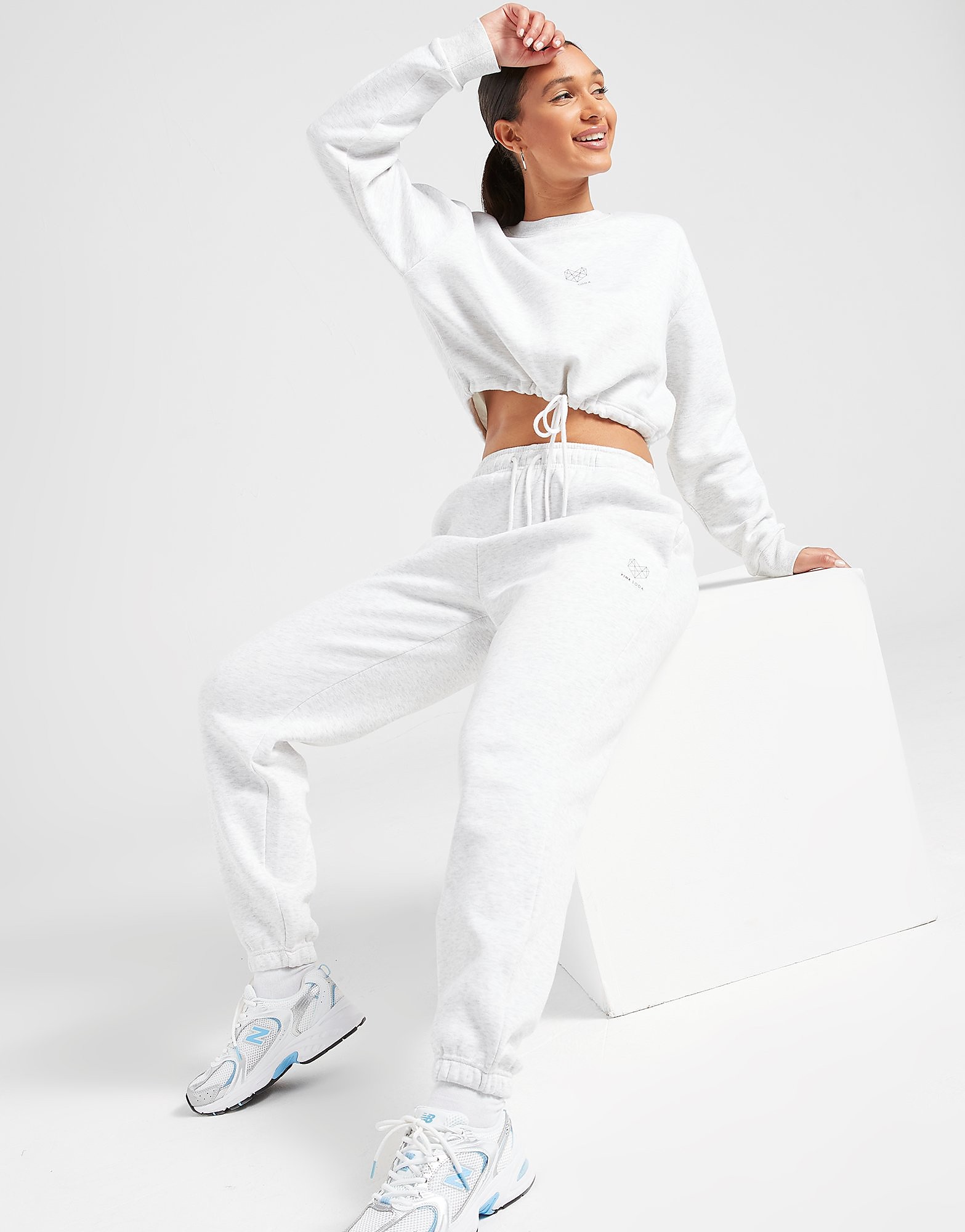 

Pink Soda Sport Essentials Joggers - Only at JD - Grey - Womens, Grey