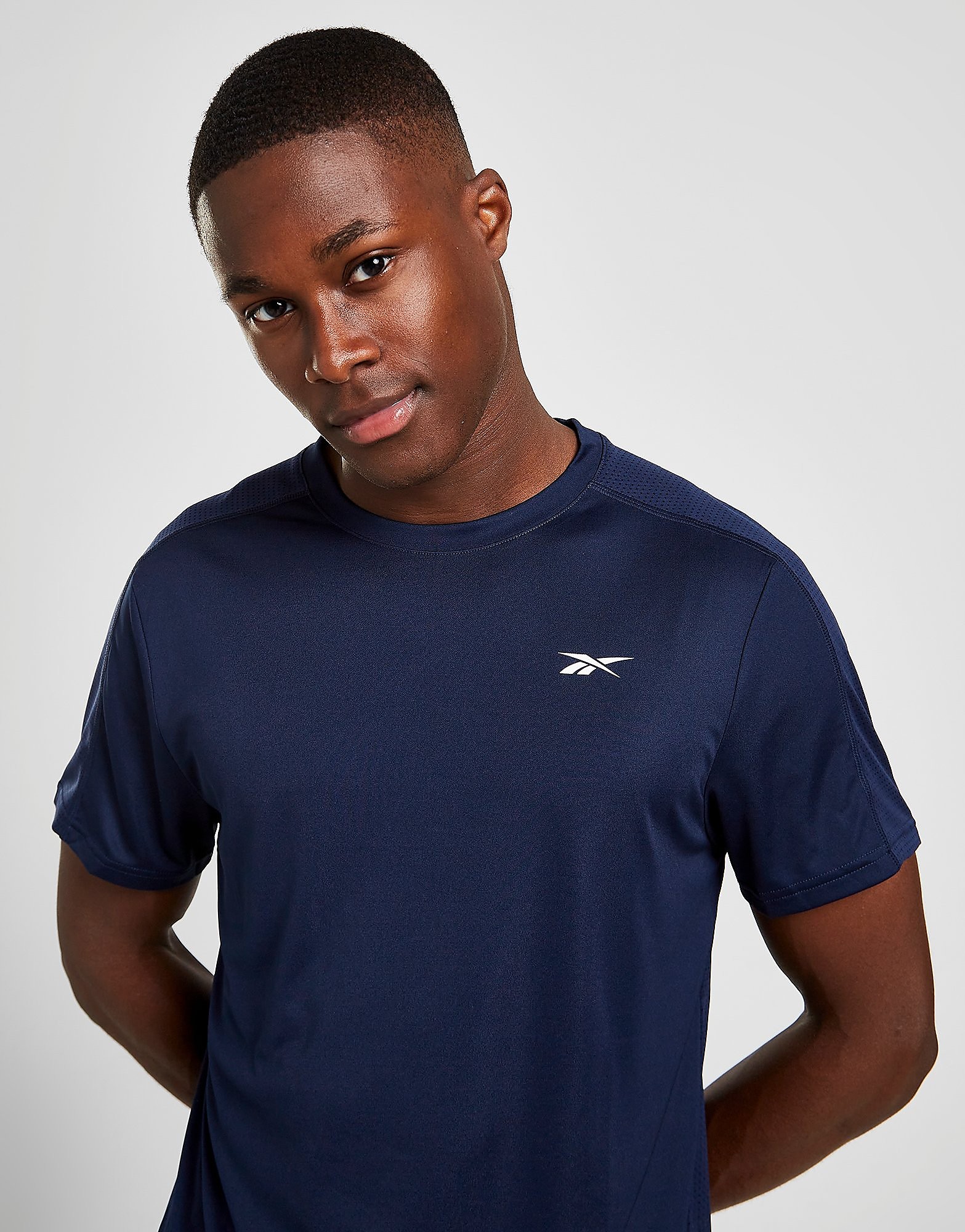 

Reebok Workout Tech T-Shirt - Vector Navy - Mens, Vector Navy