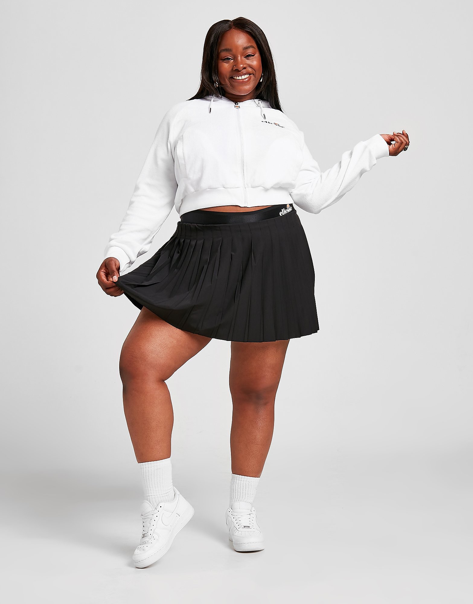 

Ellesse Plus Size Tennis Skirt - Only at JD - Black - Womens, Black