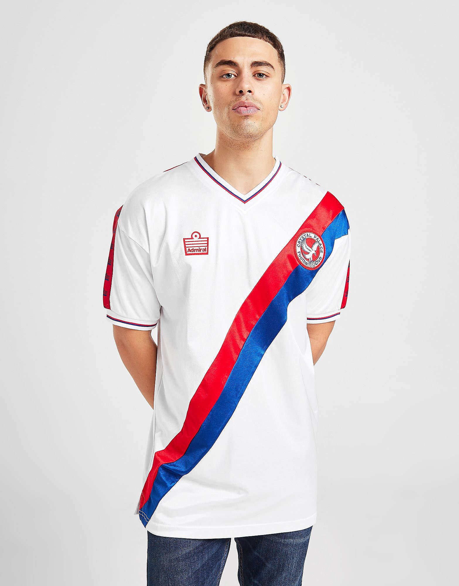 

Score Draw Crystal Palace FC '78 Retro Home Shirt - White - Mens, White