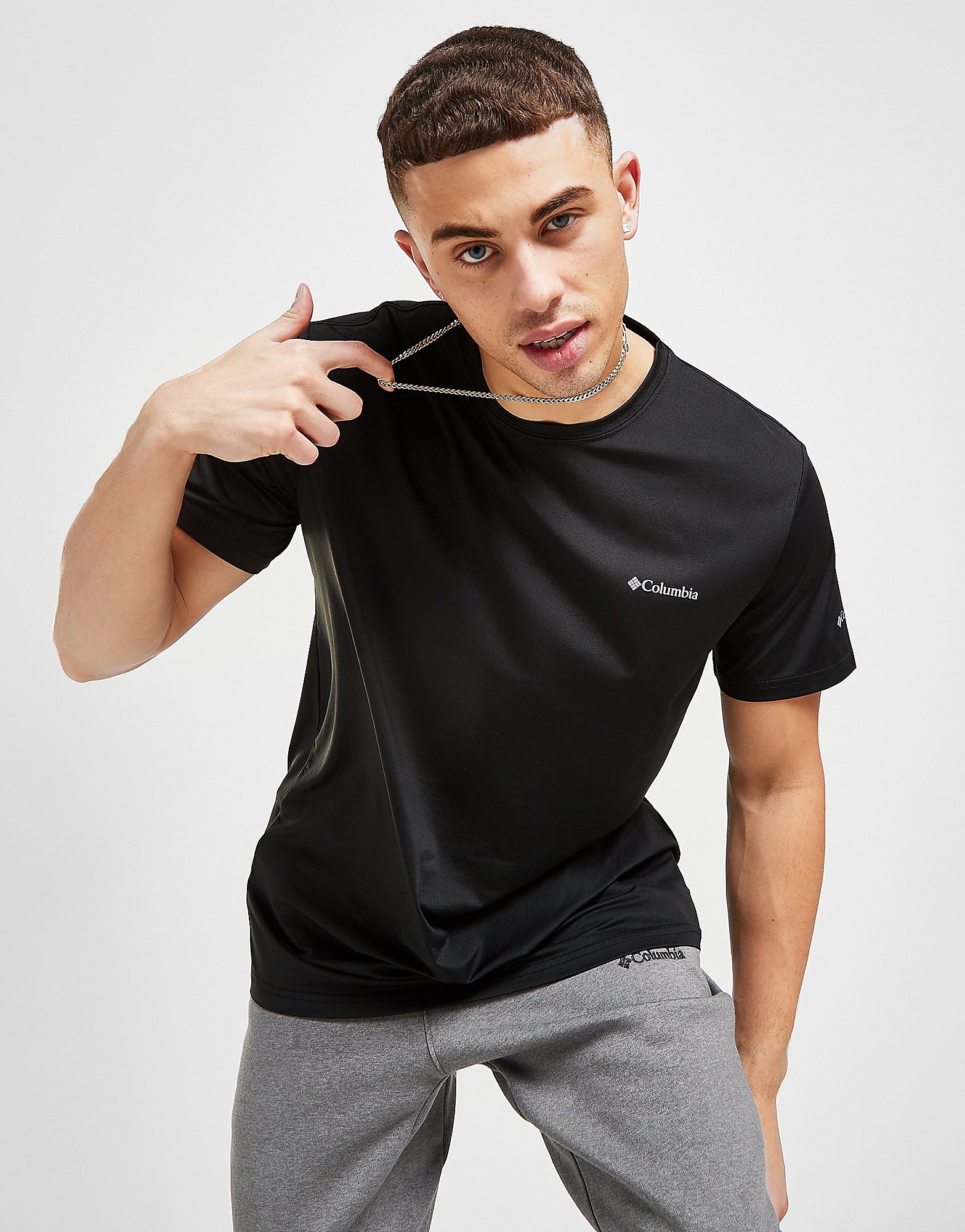 

Columbia Assent T-Shirt - Only at JD - Black - Mens, Black