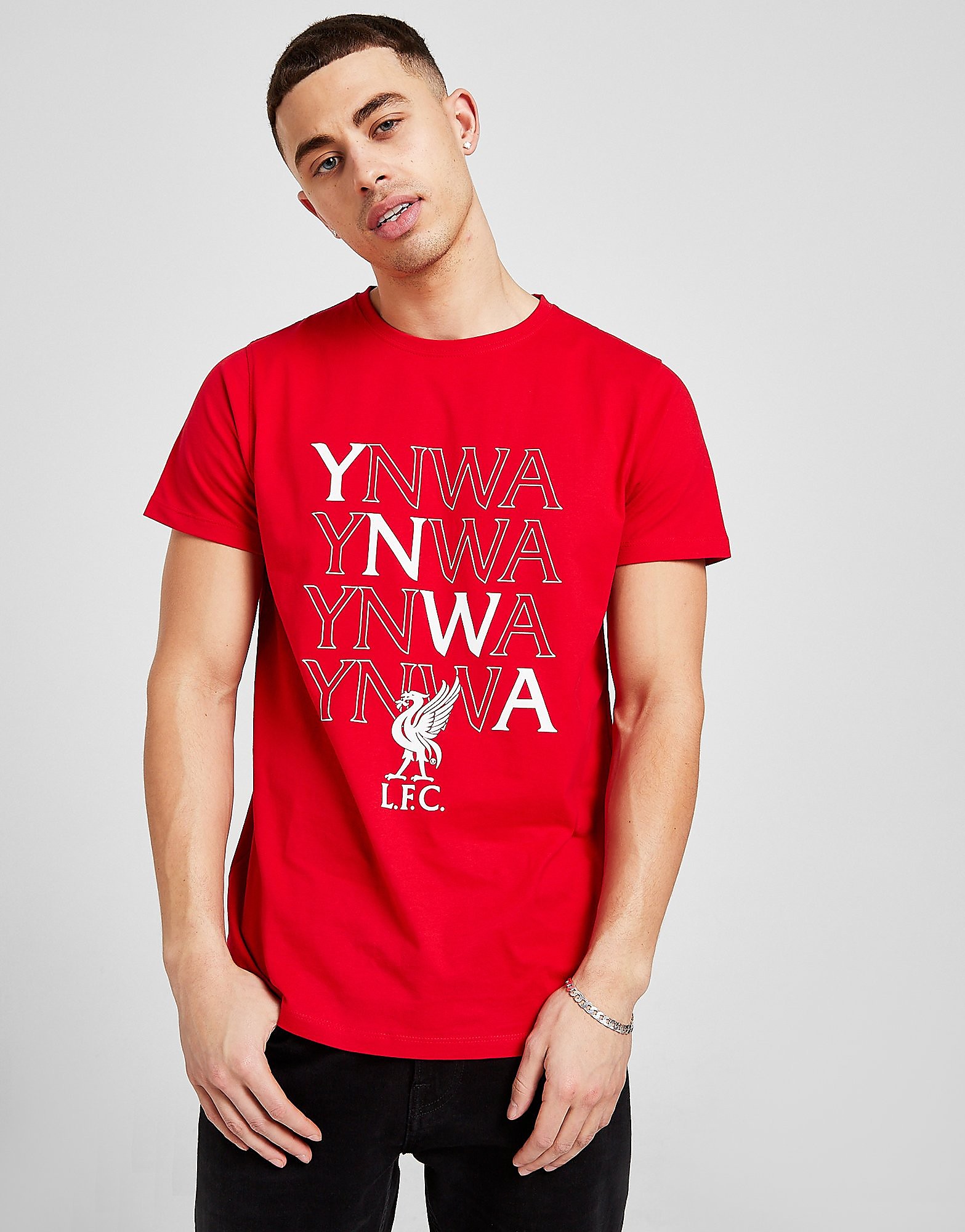

Official Team Liverpool FC YNWA T-Shirt - Red - Mens, Red