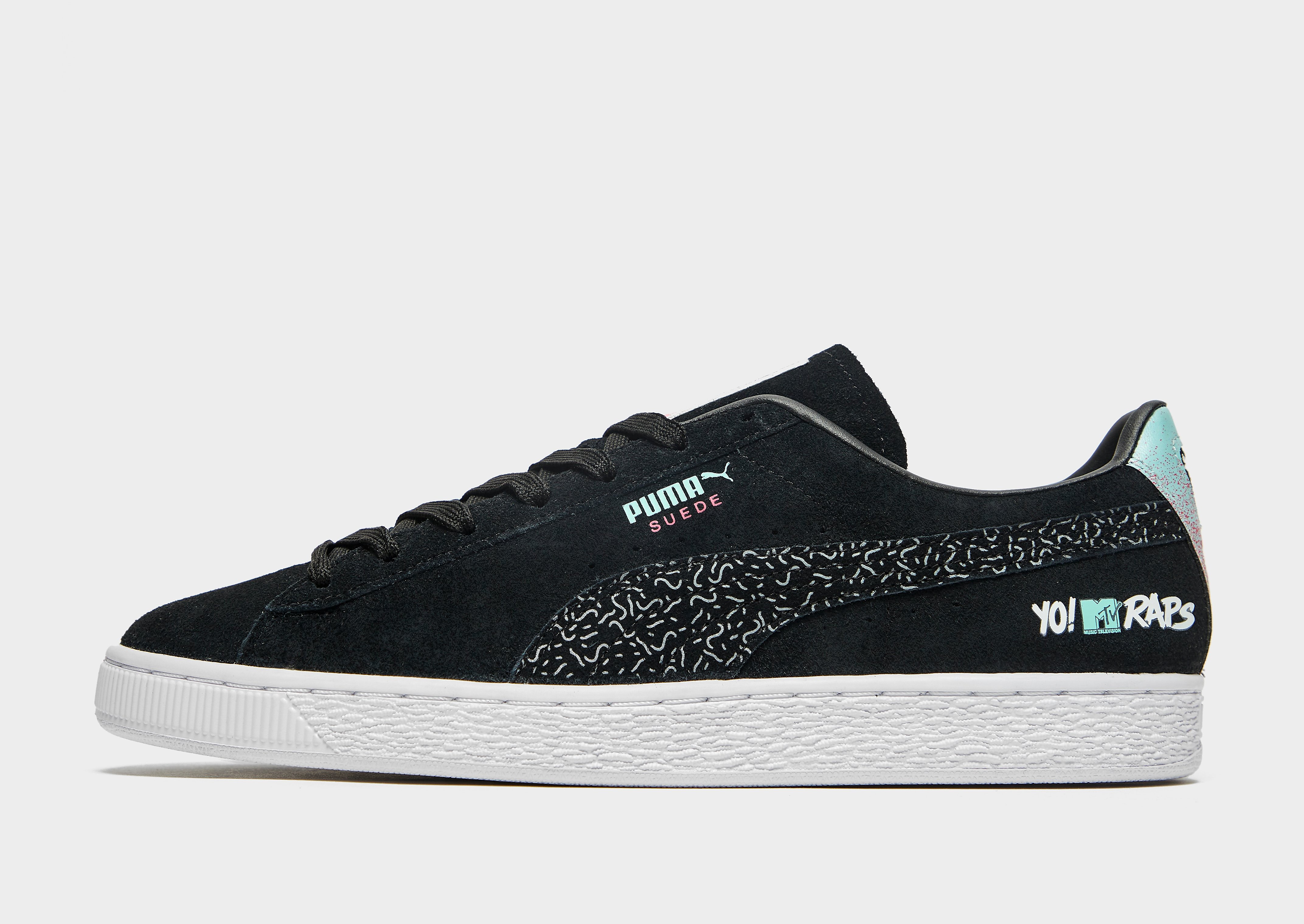 

Puma Suede x Yo! MTV Raps - Only at JD - Black - Mens, Black