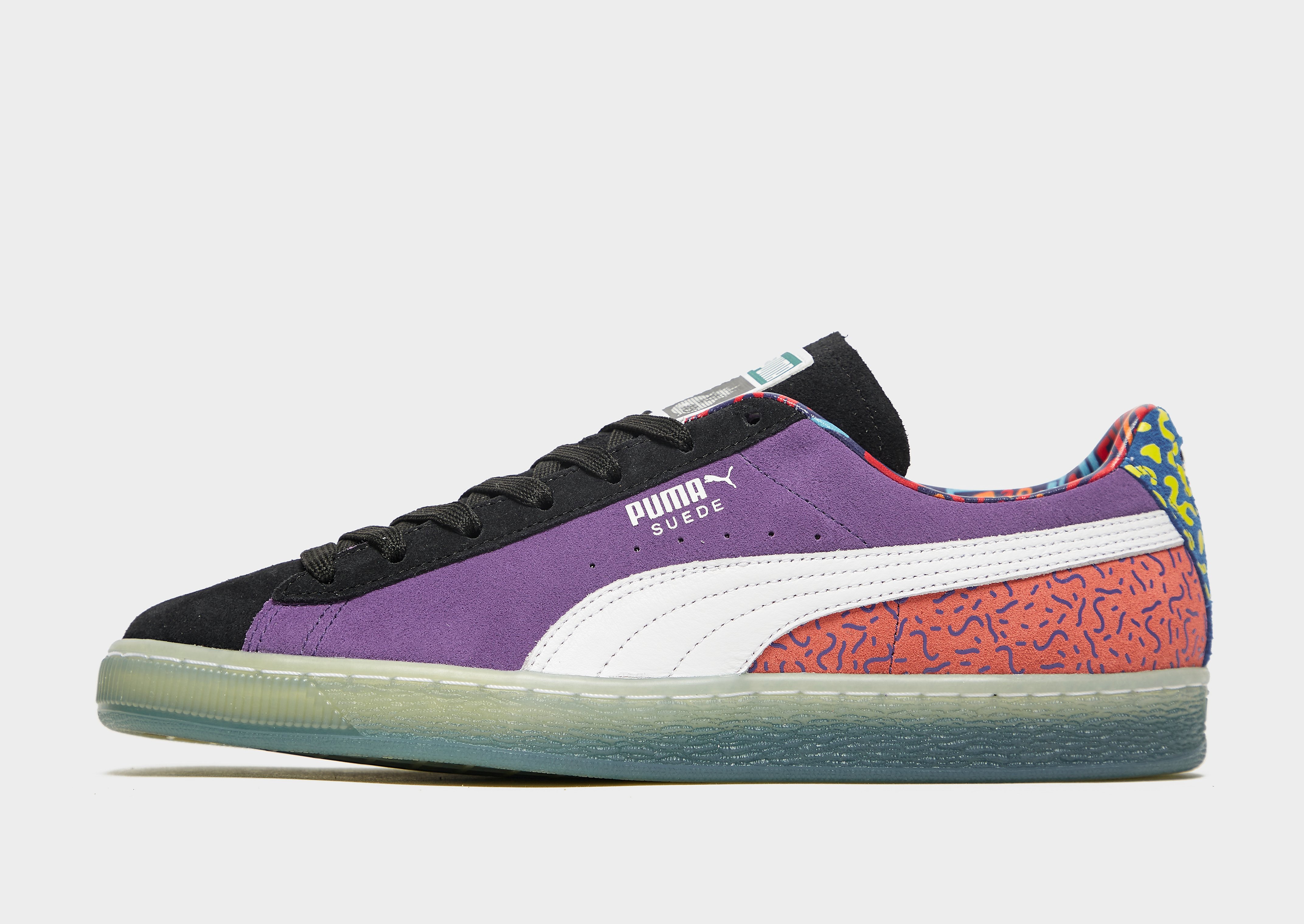 

Puma Suede x Yo! MTV Raps - Only at JD - Purple/Black - Mens, Purple/Black