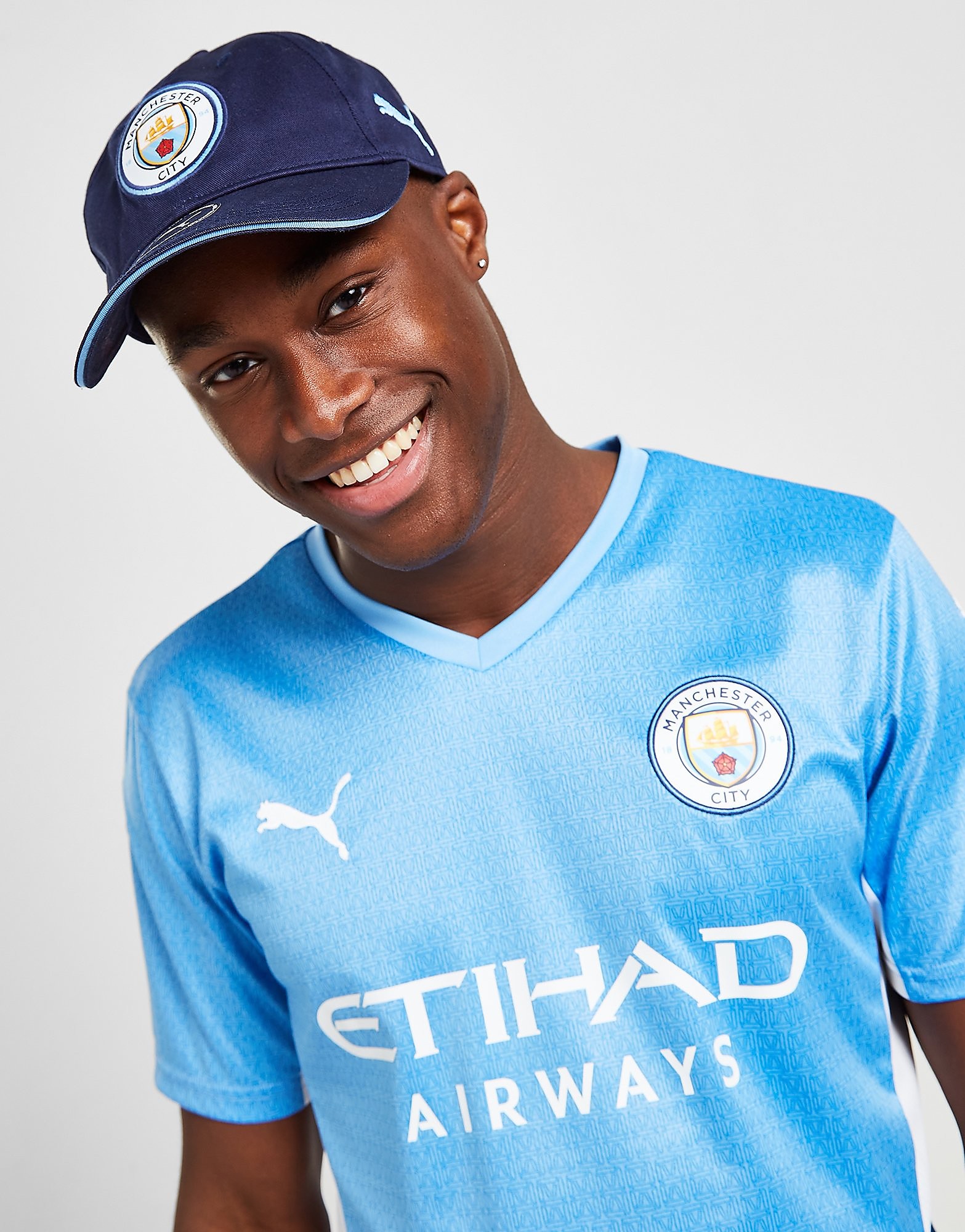 

Puma Manchester City FC 2021 Team Cap - Blue - Mens, Blue
