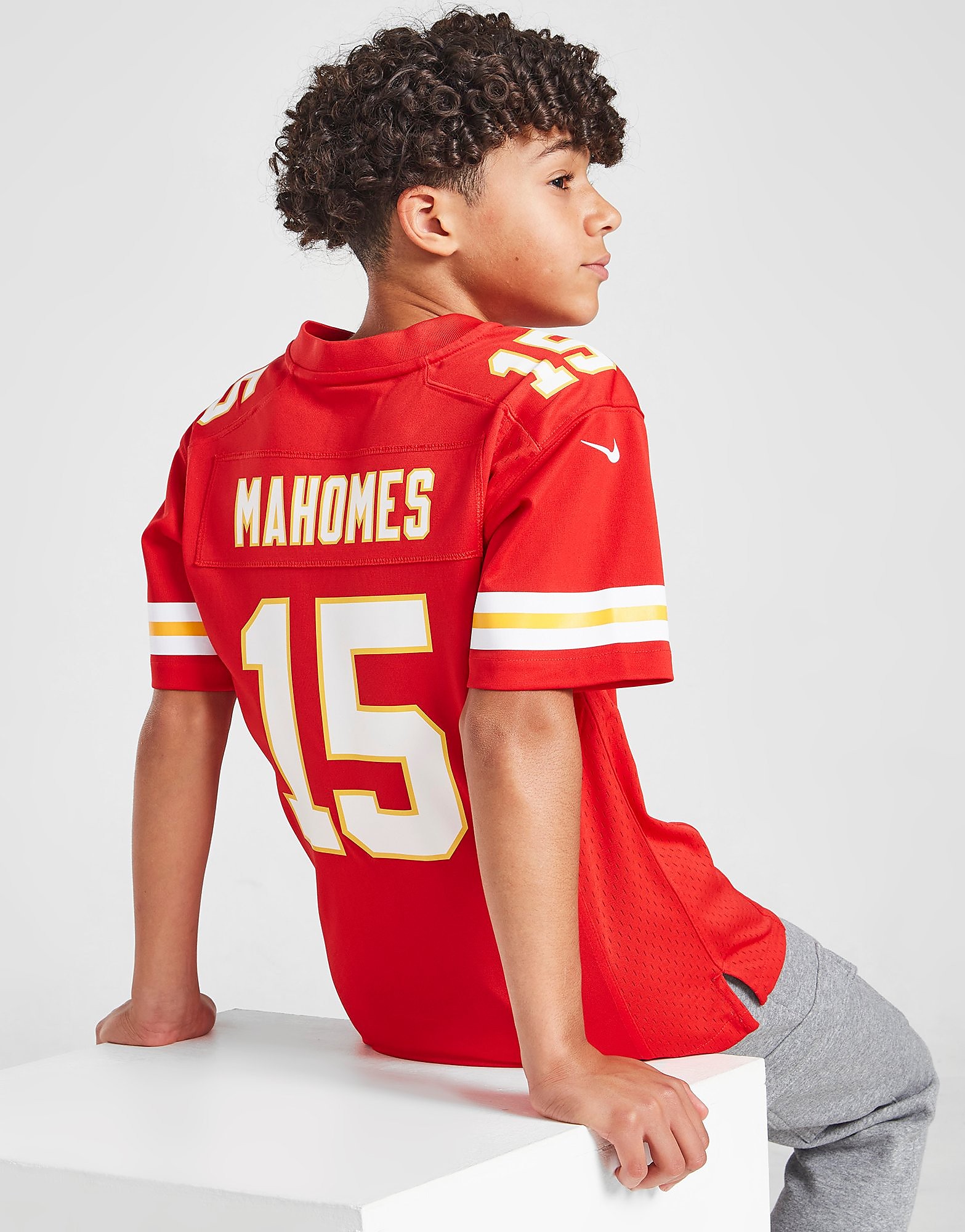 

Nike NFL Kansas City Chiefs Mahomes #15 Jersey Junior - Red - Kids, Red