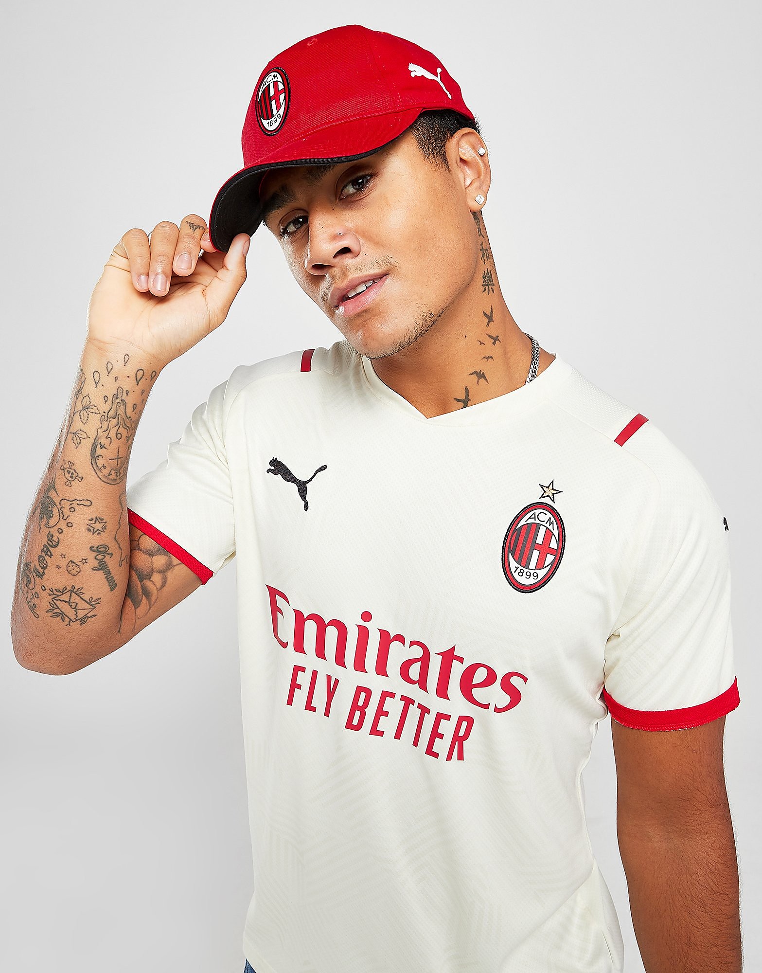 

Puma AC Milan 2021/22 Team Cap - Red - Mens, Red
