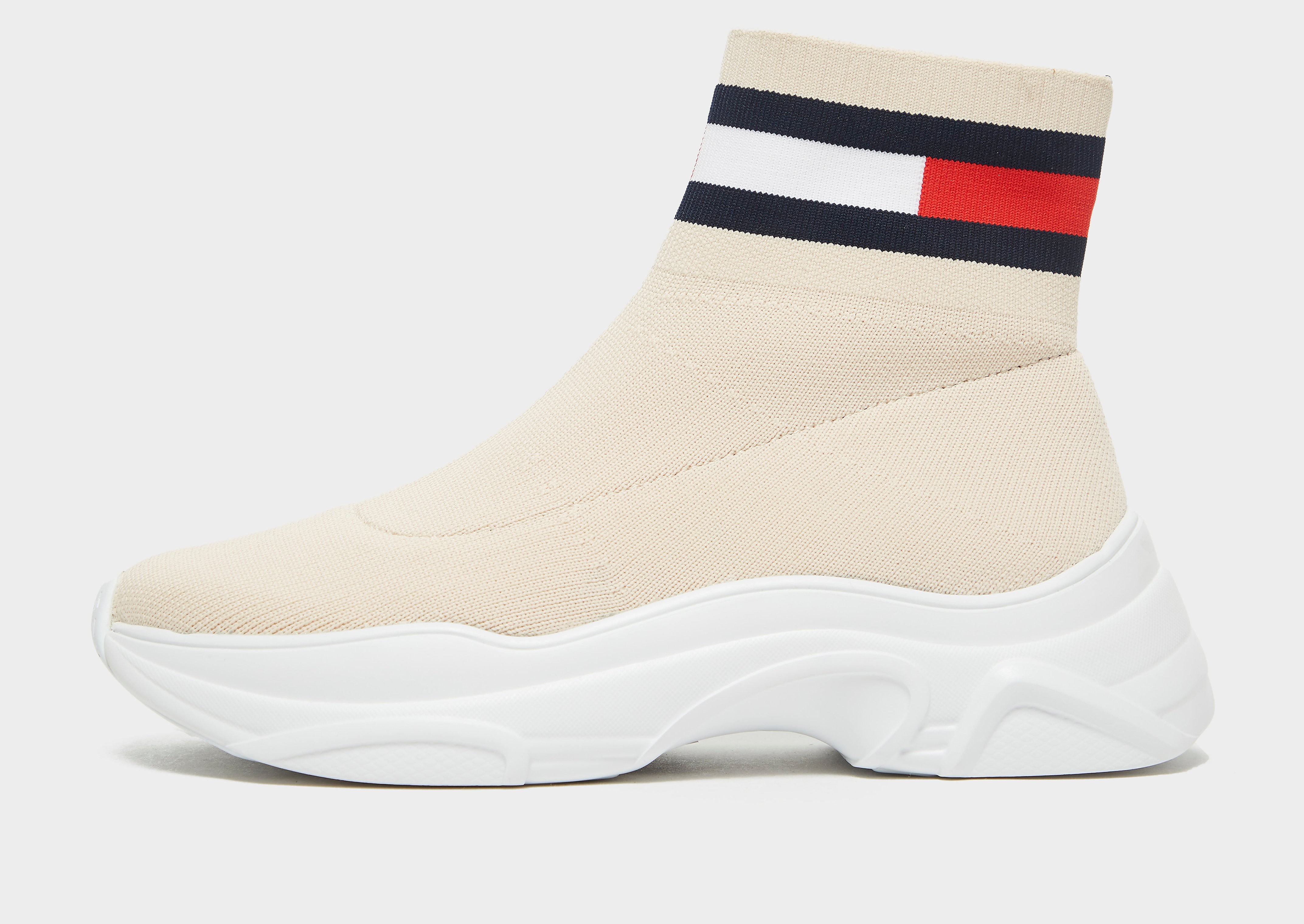 

Tommy Hilfiger Sock Trainers - Only at JD - White - Womens, White