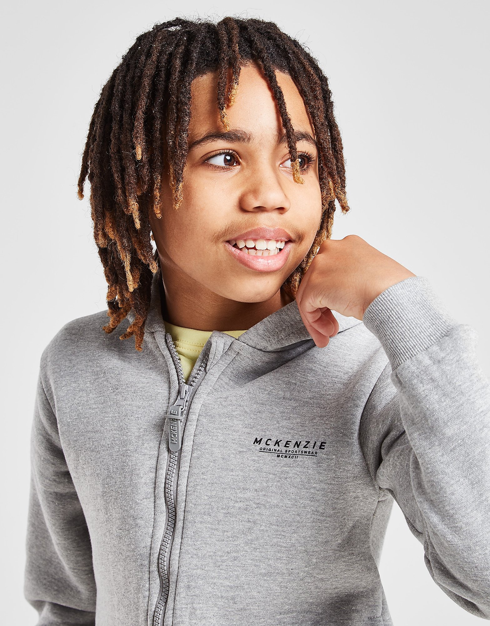 

McKenzie Essential Zip Through Hoodie Junior - Grey - Kids, Grey