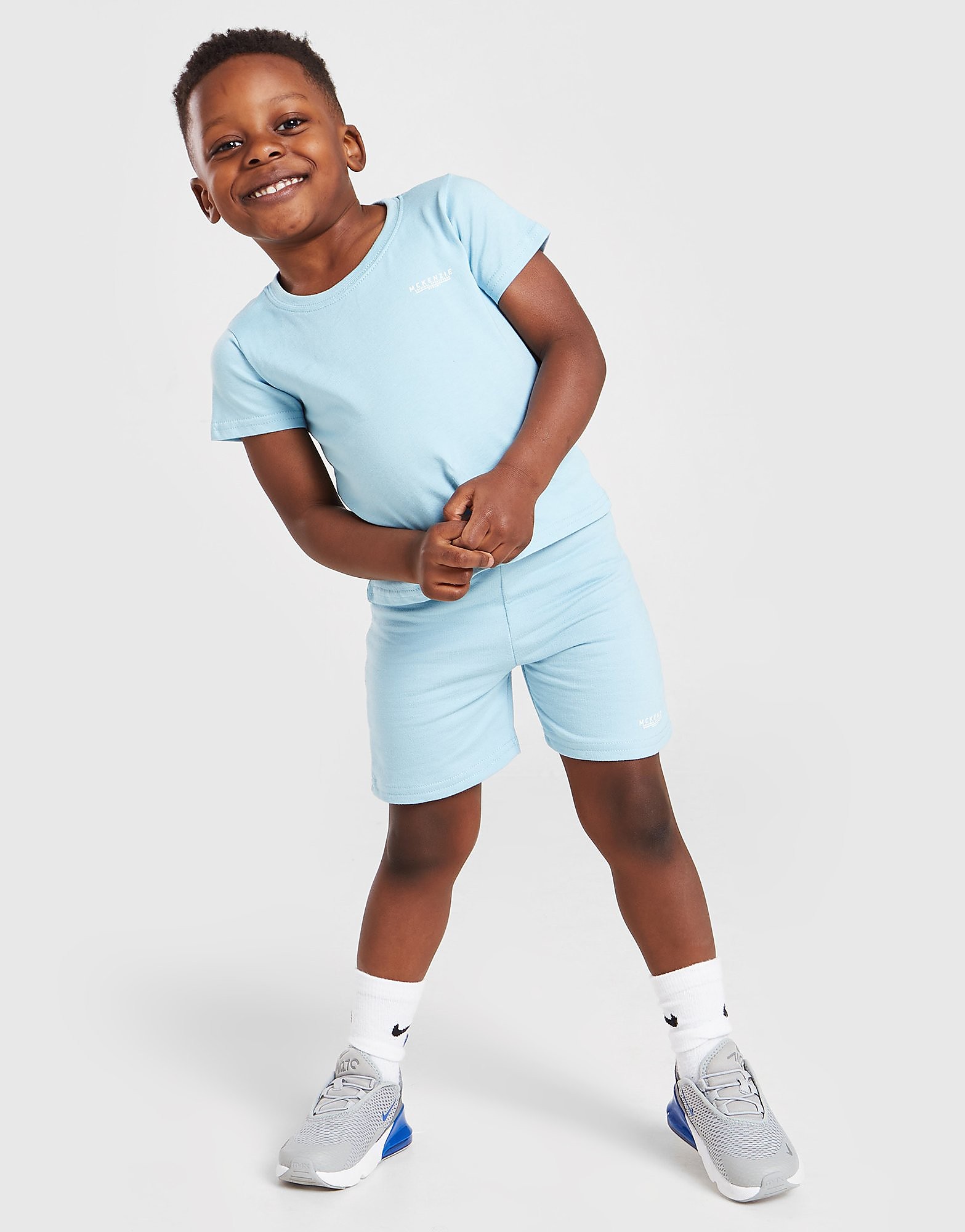 

McKenzie Micro Essential T-Shirt/Shorts Set Infant - Blue - Kids, Blue