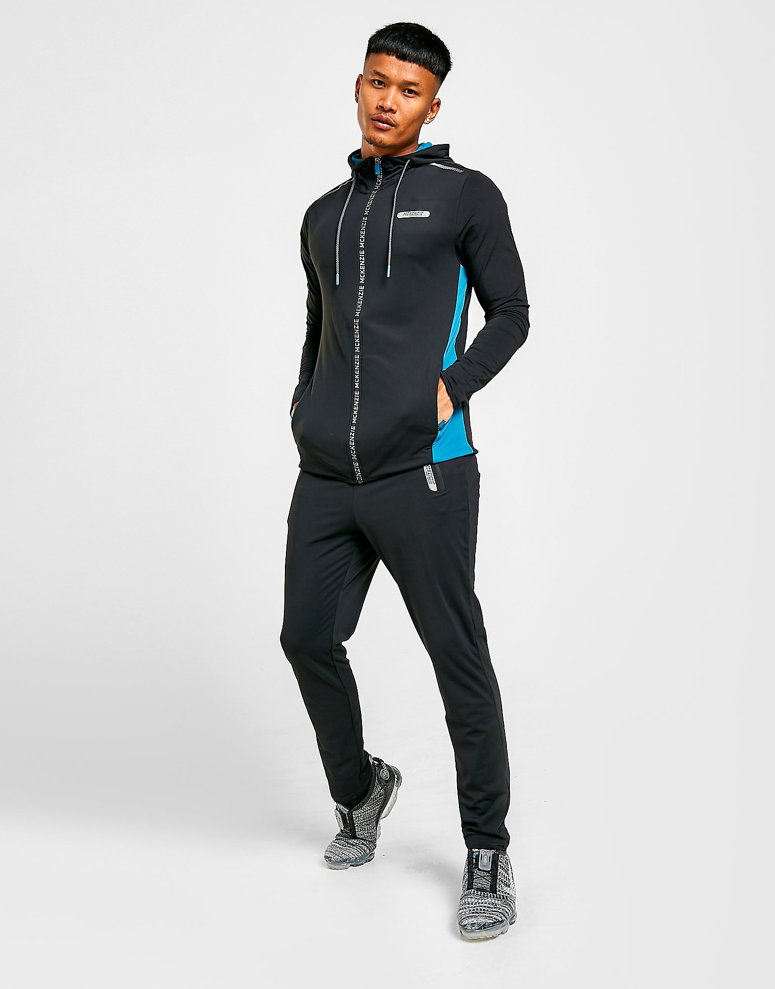

McKenzie Crypt Poly Tracksuit - Only at JD - Black - Mens, Black