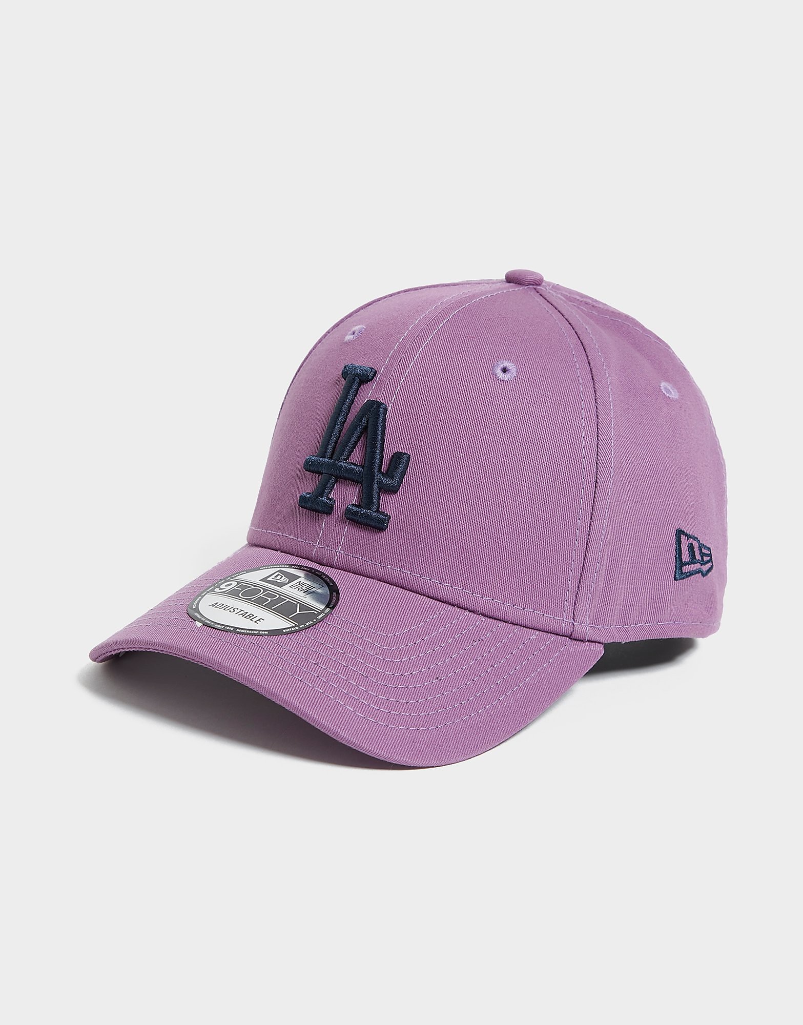 

New Era MLB Los Angeles Dodgers 9FORTY Strapback Cap - Purple/PUR - Womens, Purple/PUR