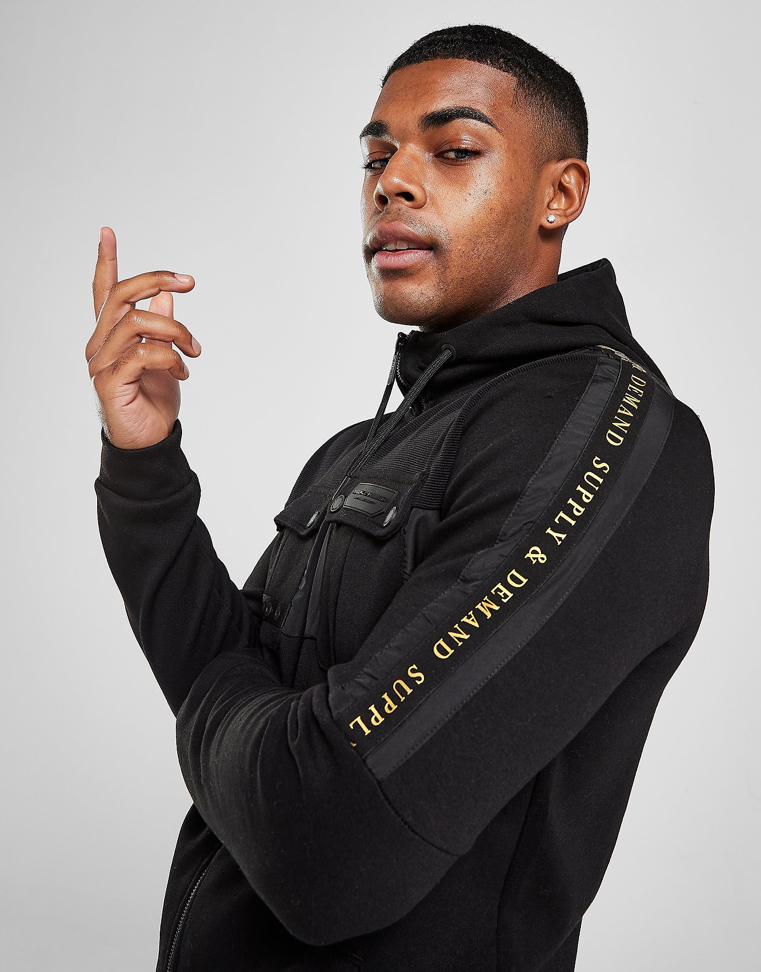 

Supply & Demand Rapid Hoodie - Black - Mens, Black