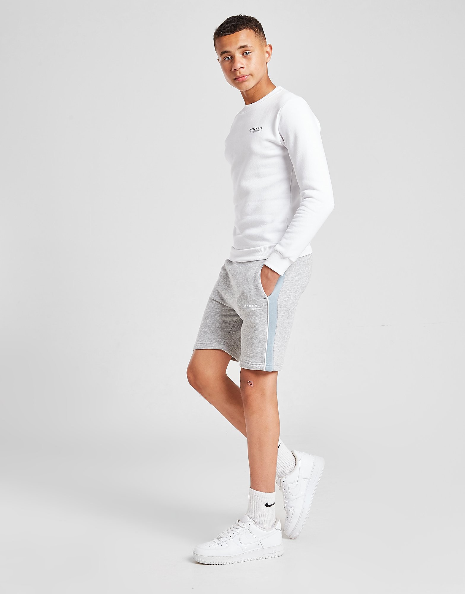 

McKenzie Riley Fleece Shorts Junior - Grey - Kids, Grey