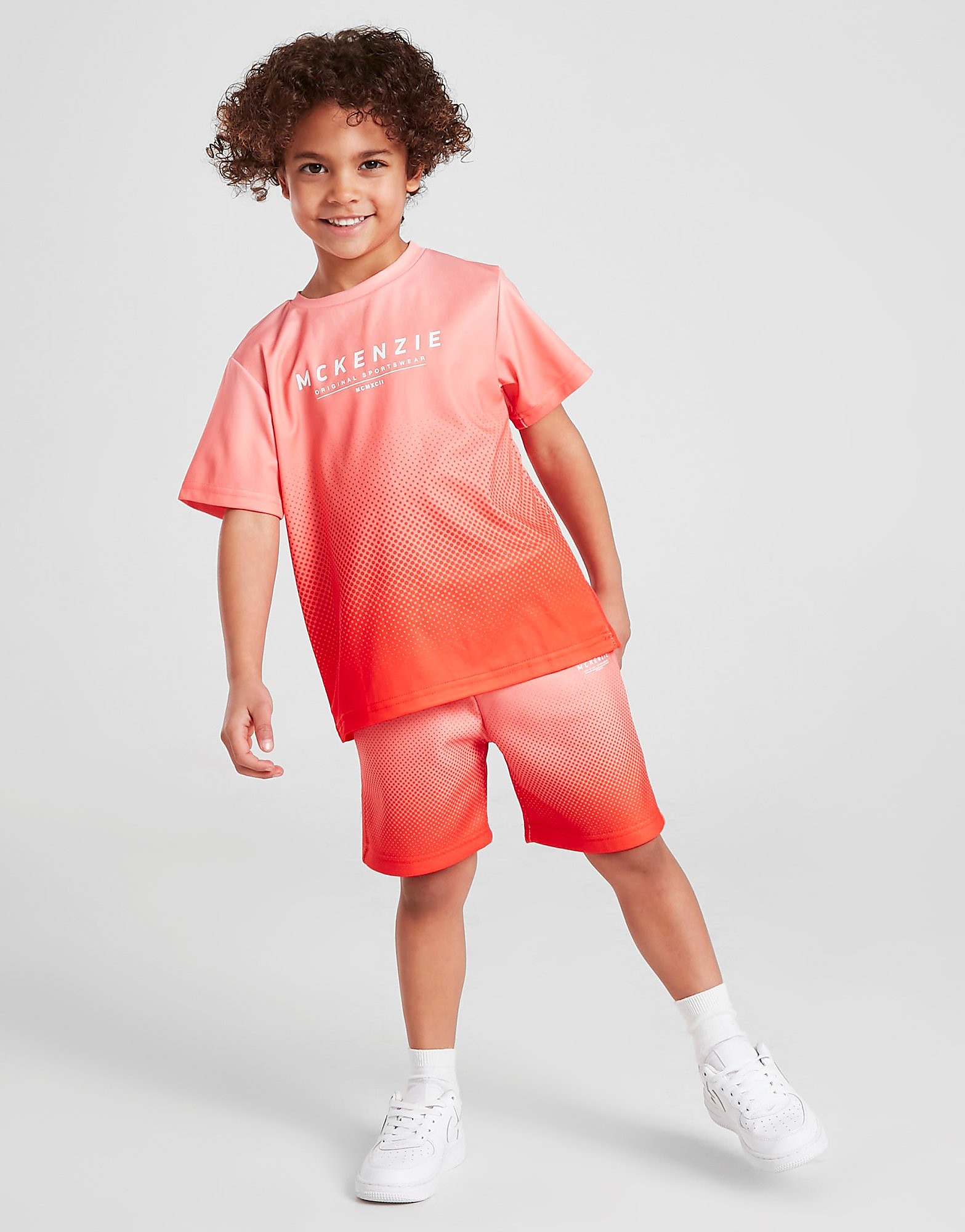 McKenzie Mini Josi T-Shirt/Shorts Set Children - Red - Kids, Red