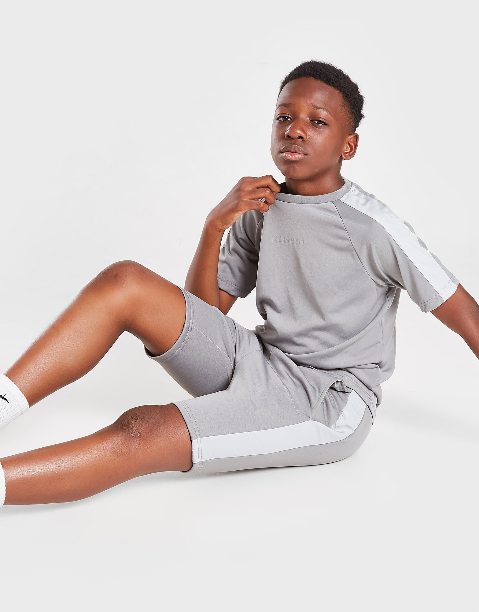 

McKenzie Adley Poly T-Shirt Junior - Grey - Kids, Grey