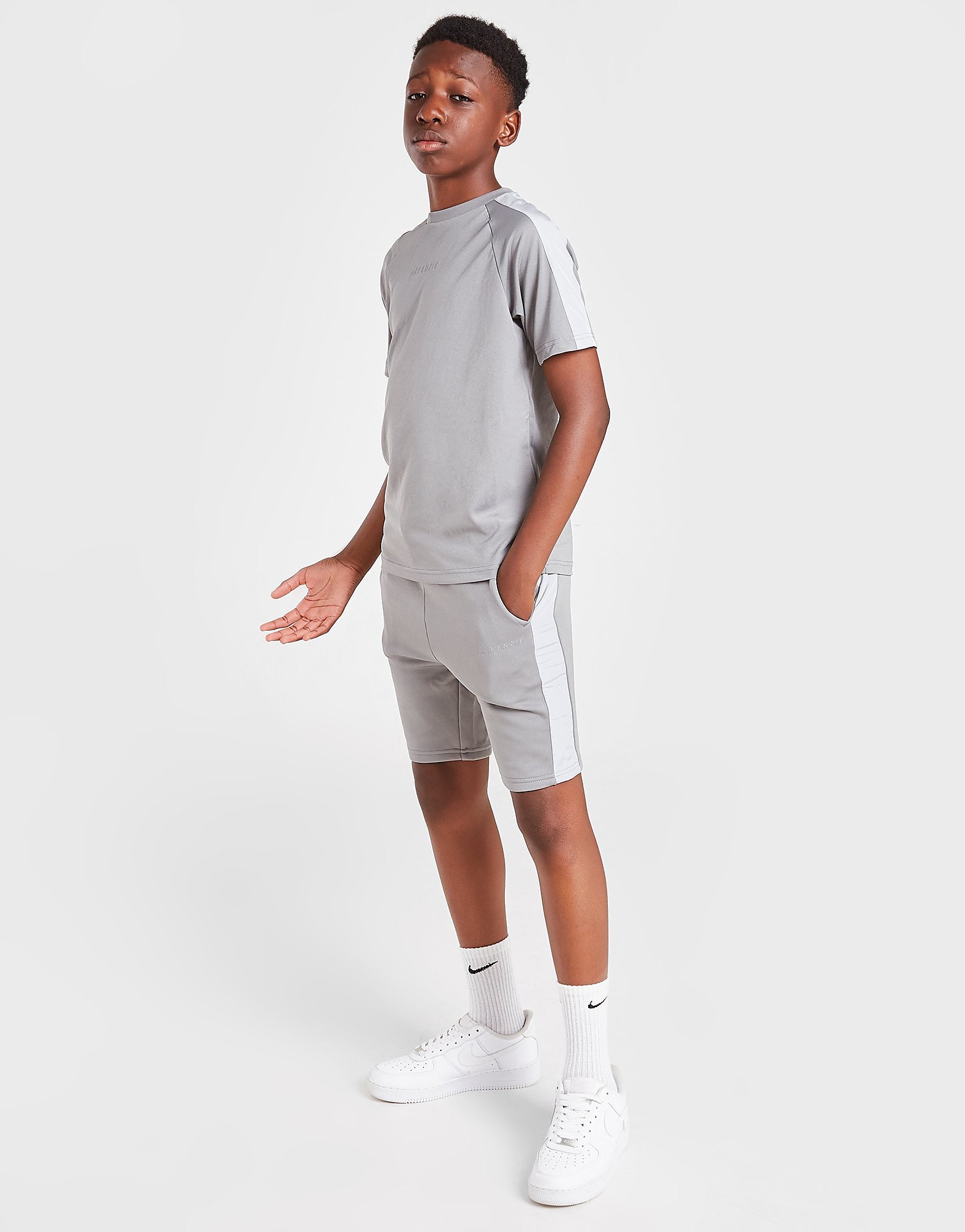 

McKenzie Adley Poly Shorts Junior - Grey - Kids, Grey