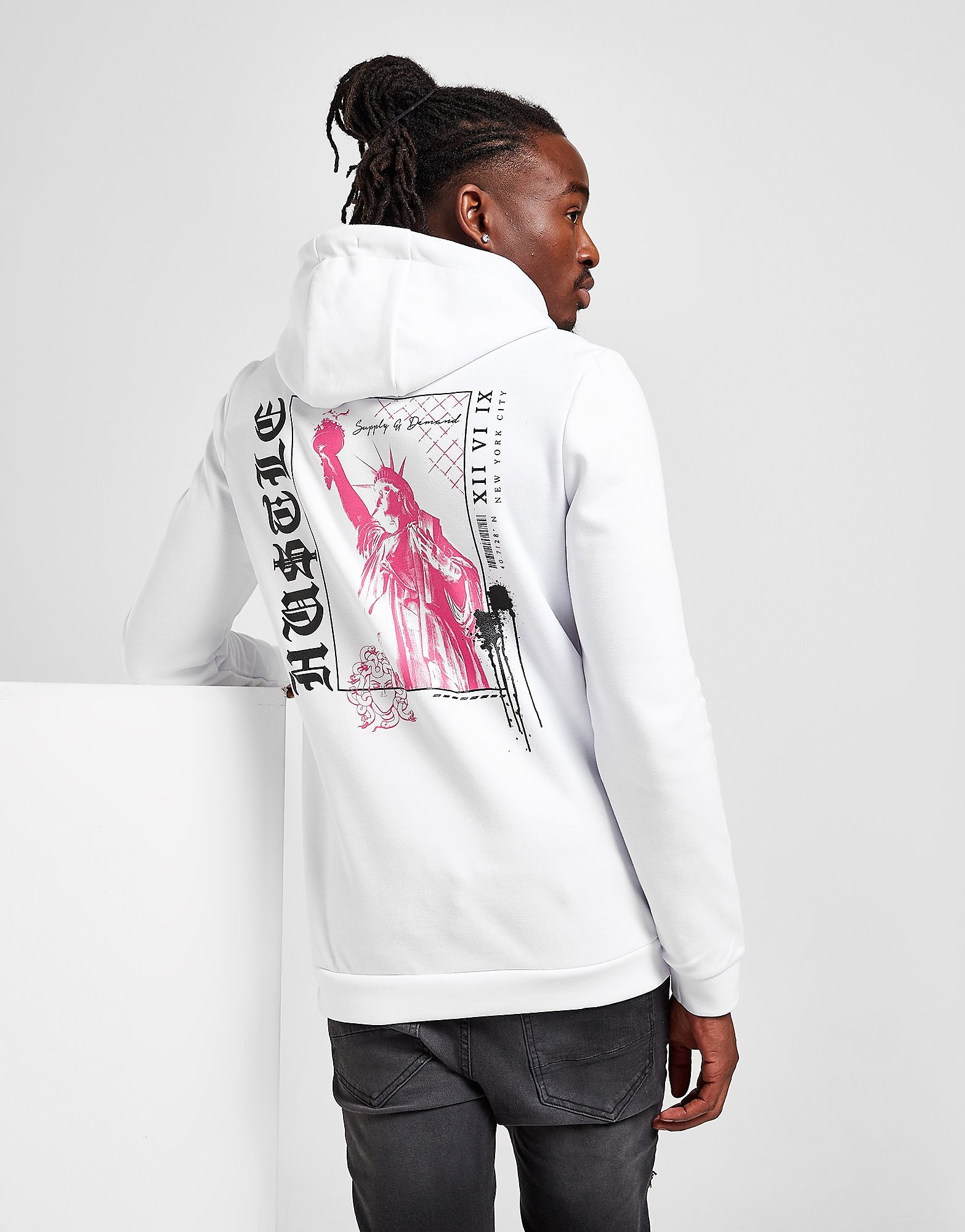 

Supply & Demand Rebel Hoodie - White - Mens, White