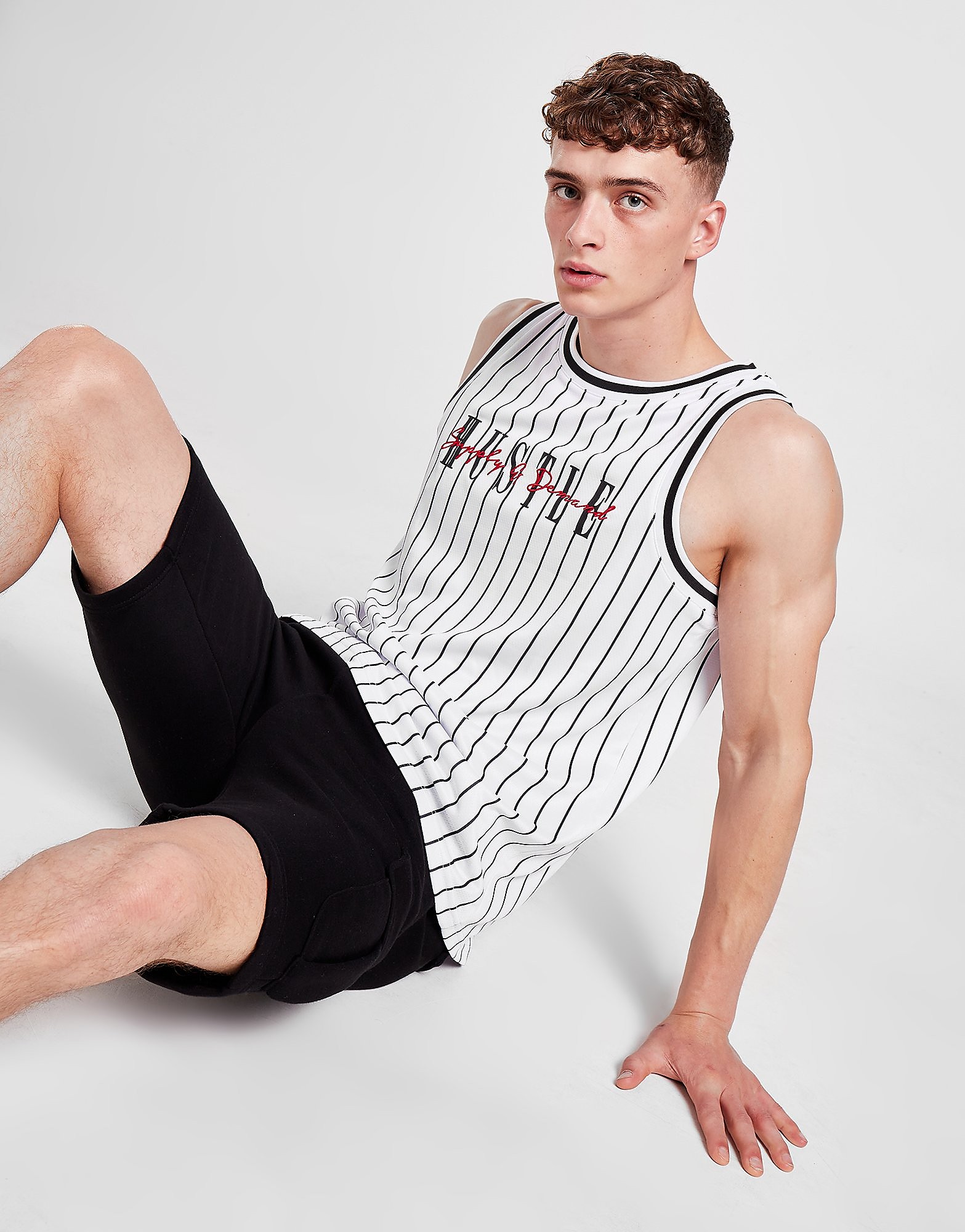 

Supply & Demand Harriot Basketball Vest - WHITE - Mens, WHITE