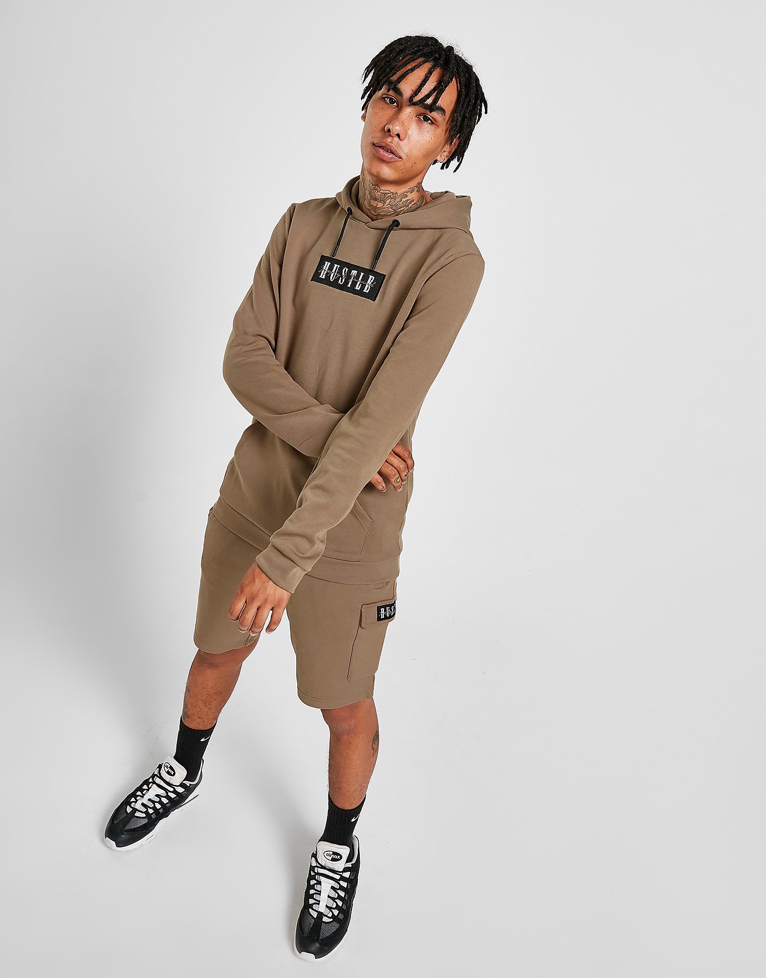 

Supply & Demand Barrier Hoodie/Shorts Set - Brown - Mens, Brown