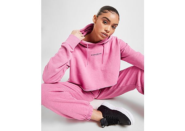 Supply & Demand Sweat à Capuche Crop Gothic Femme