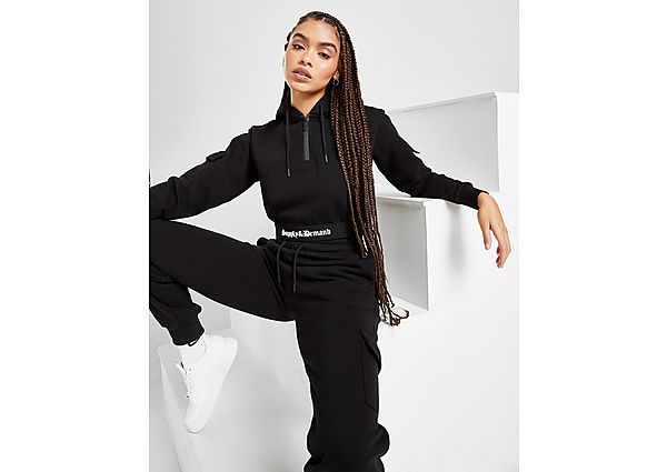 Supply & Demand Sweat à Capuche Crop Gothic Femme