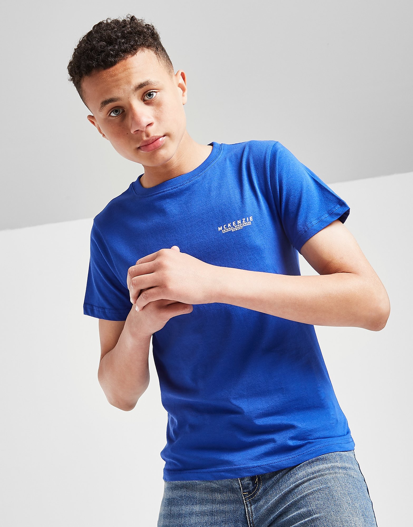 McKenzie Essential T-Shirt Junior - Blue - Kids, Blue