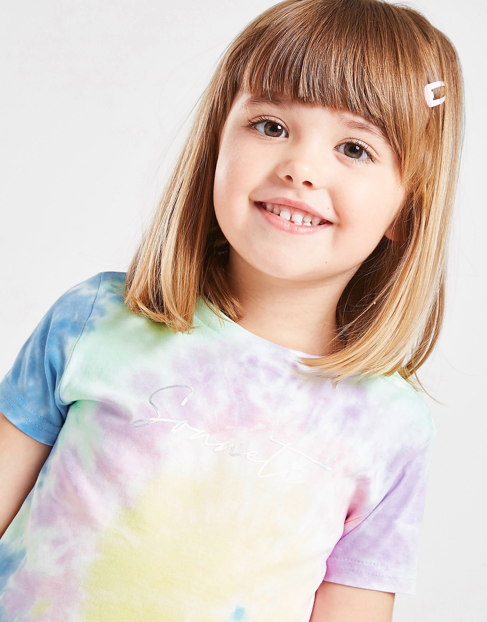 

Sonneti Girls' Micro Tie Dye T-Shirt/Shorts Set Infant - Multi Coloured - Kids, Multi Coloured