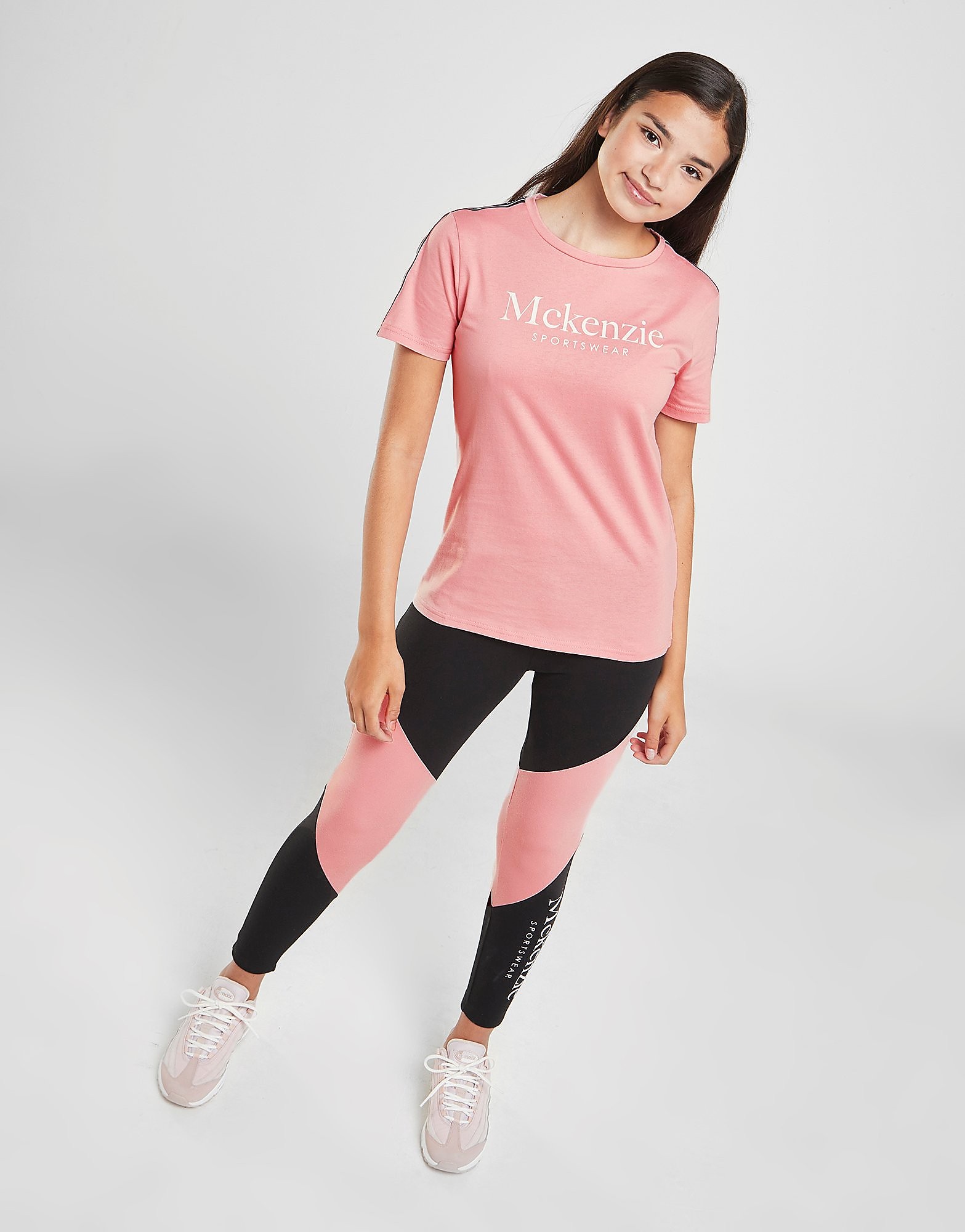 

McKenzie Girls' Isla Tape Boyfriend T-Shirt Junior - Pink - Kids, Pink