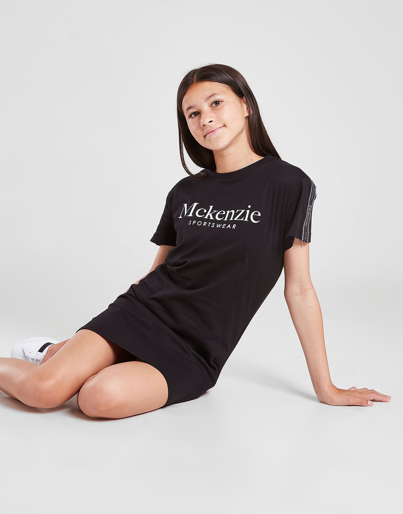 

McKenzie Girls' Isla Tape Dress Junior - Black - Kids, Black