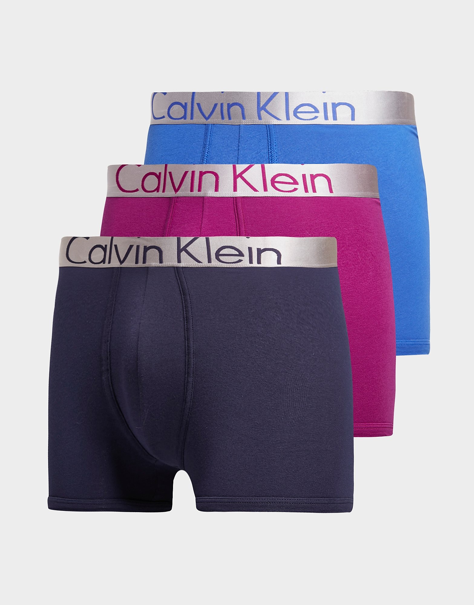 

Calvin Klein Underwear 3-Pack Waistband Trunks - Multi Coloured - Mens, Multi Coloured