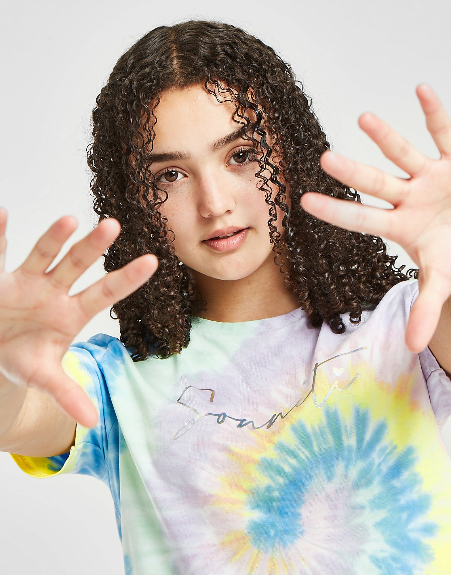 

Sonneti Girls' Tie Dye T-Shirt Junior - Multi Coloured - Kids, Multi Coloured