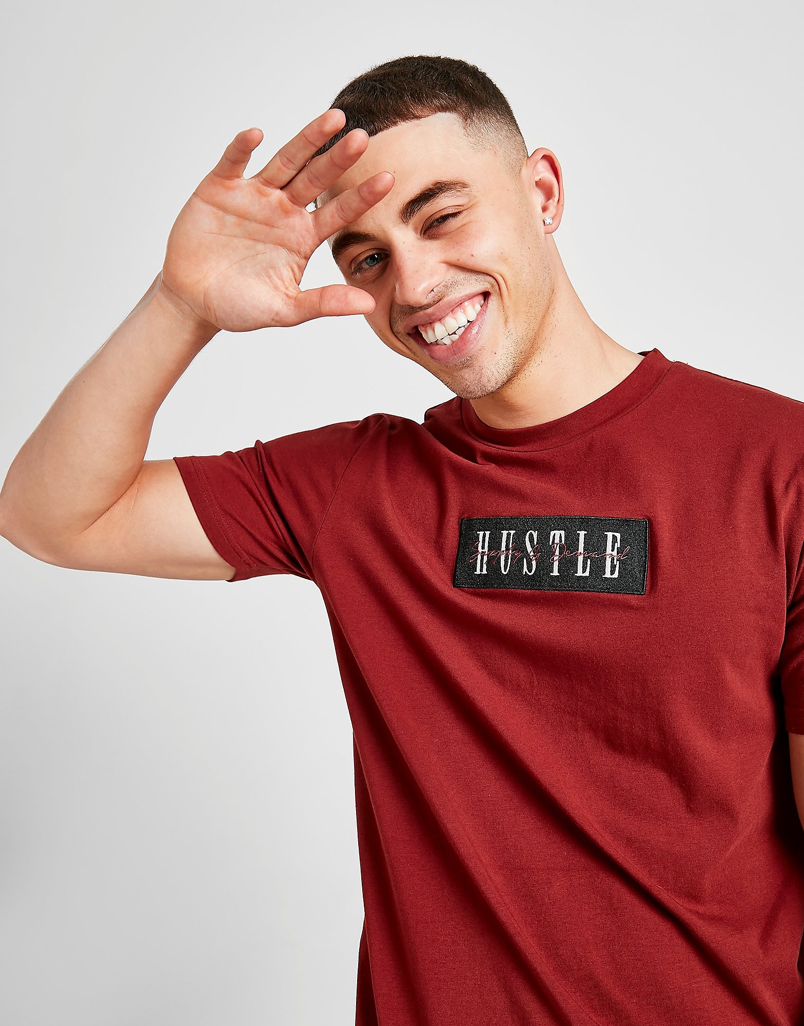 

Supply & Demand Barrier Box T-Shirt - Red - Mens, Red