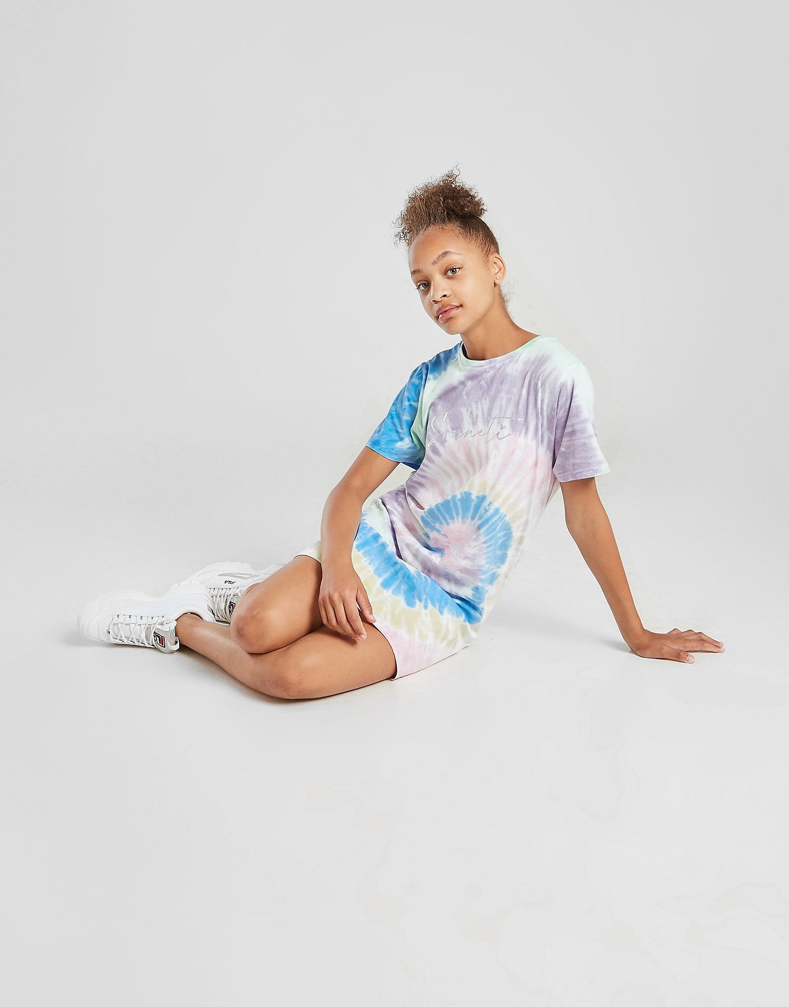 

Sonneti Girls' Rainbow T-Shirt Dress Junior - Multi Coloured - Kids, Multi Coloured