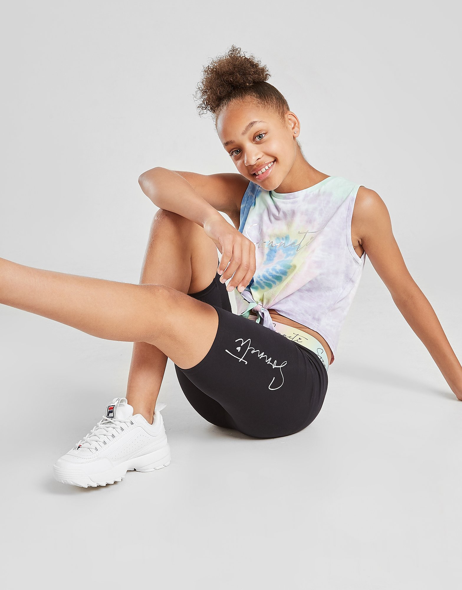 

Sonneti Girls' Bora Cycle Shorts Junior - Black - Kids, Black