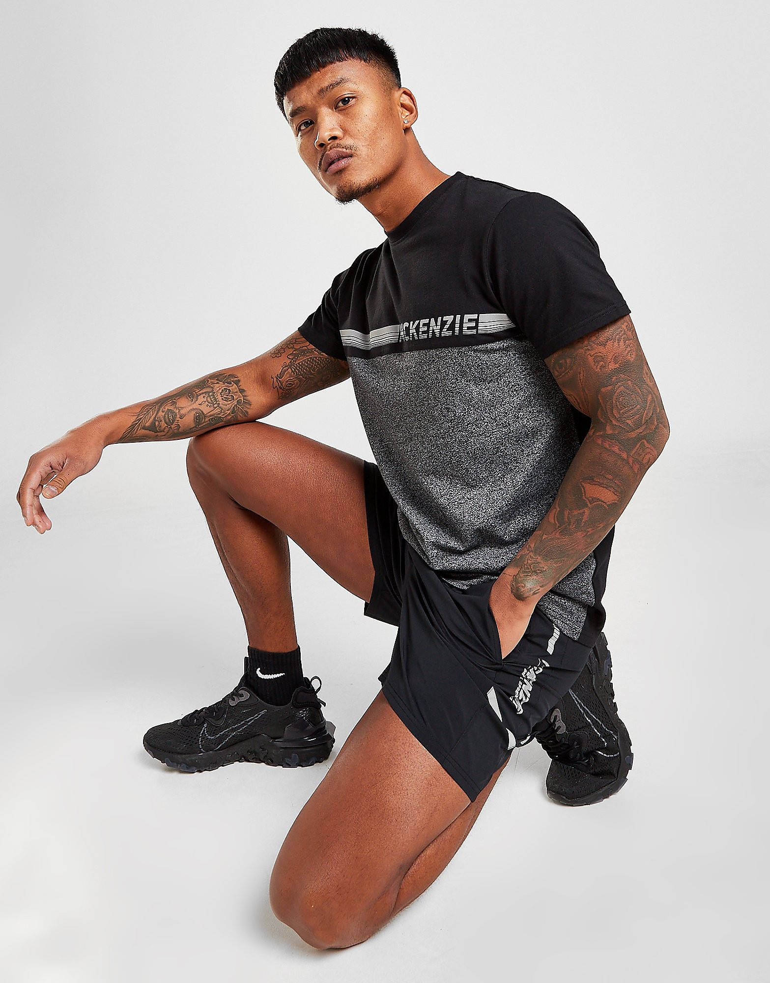 McKenzie Alta T-Shirt - Only at JD - BLACK/Black - Mens, BLACK/Black