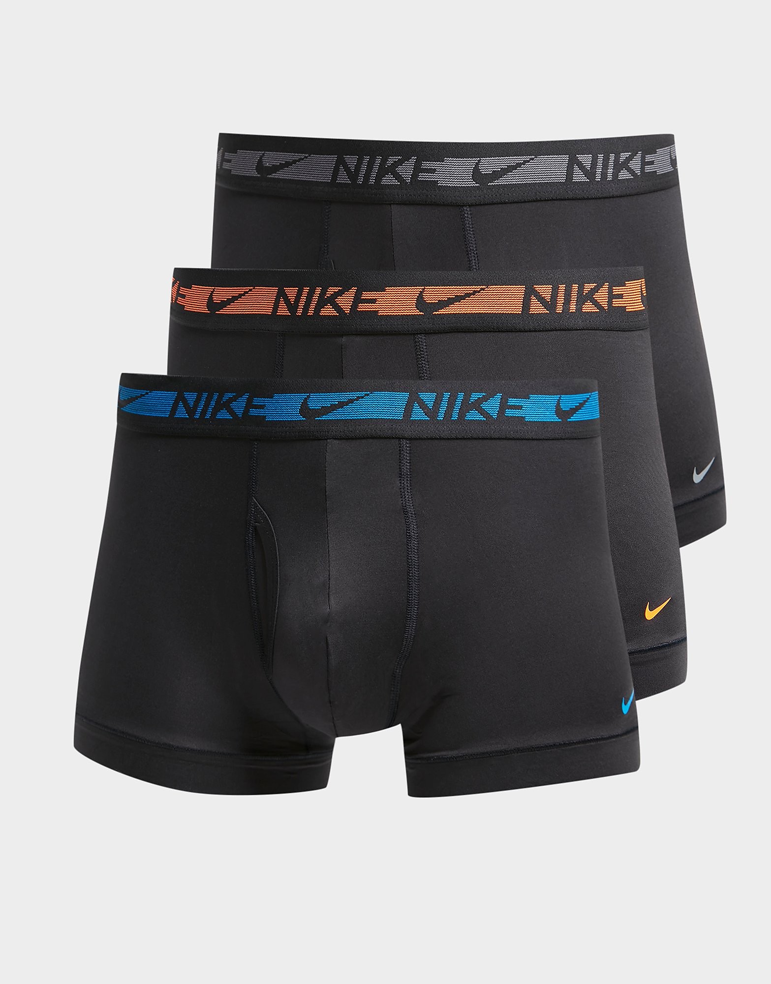

Nike 3 Pack Trunks - Black - Mens, Black