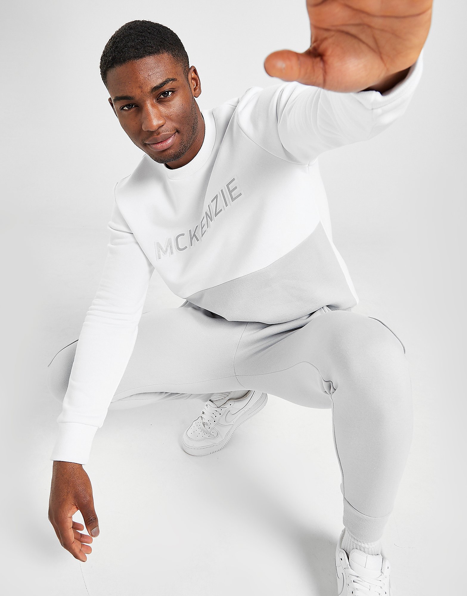 

McKenzie Bodie Crew Sweatshirt - Only at JD - White - Mens, White