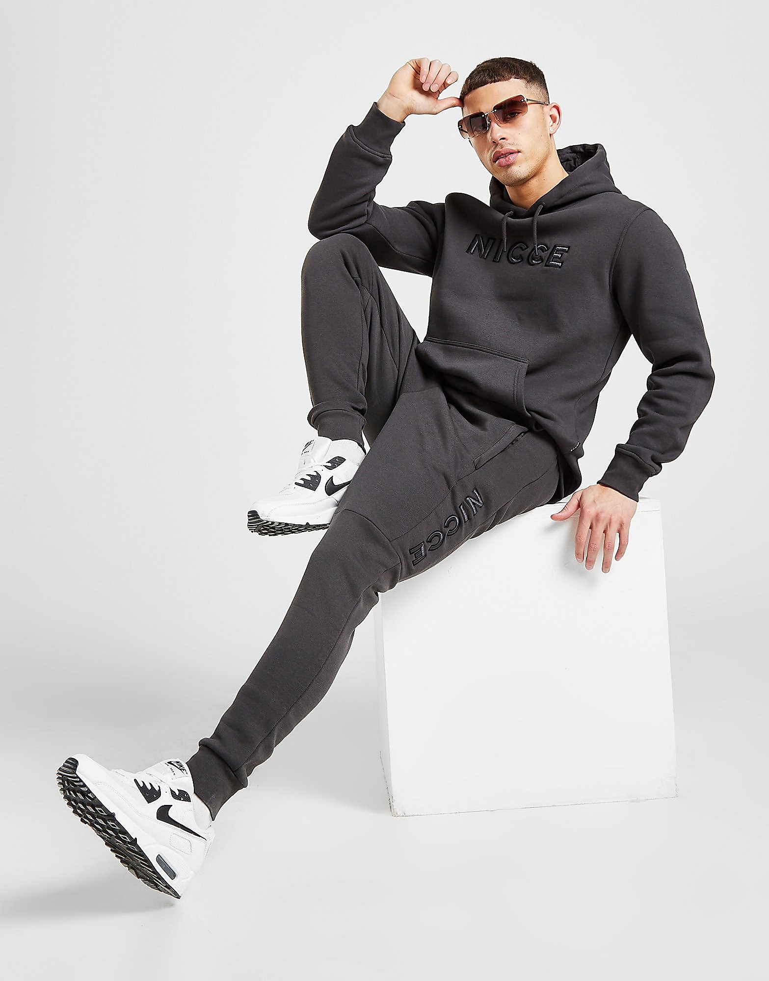 

Nicce Truman Tracksuit - Grey - Mens, Grey
