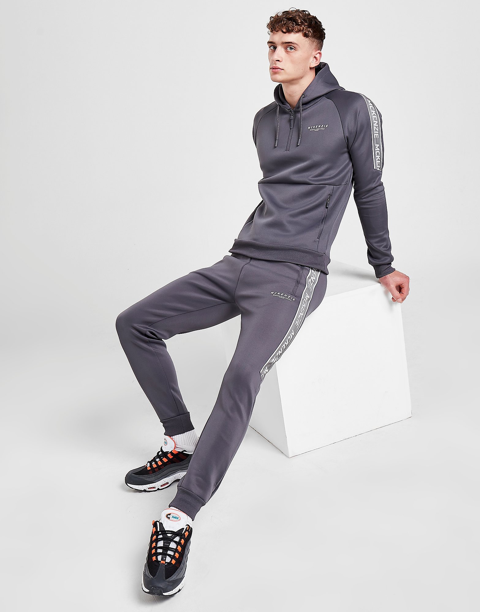 

McKenzie Oli Poly Tracksuit - Only at JD - Grey - Mens, Grey