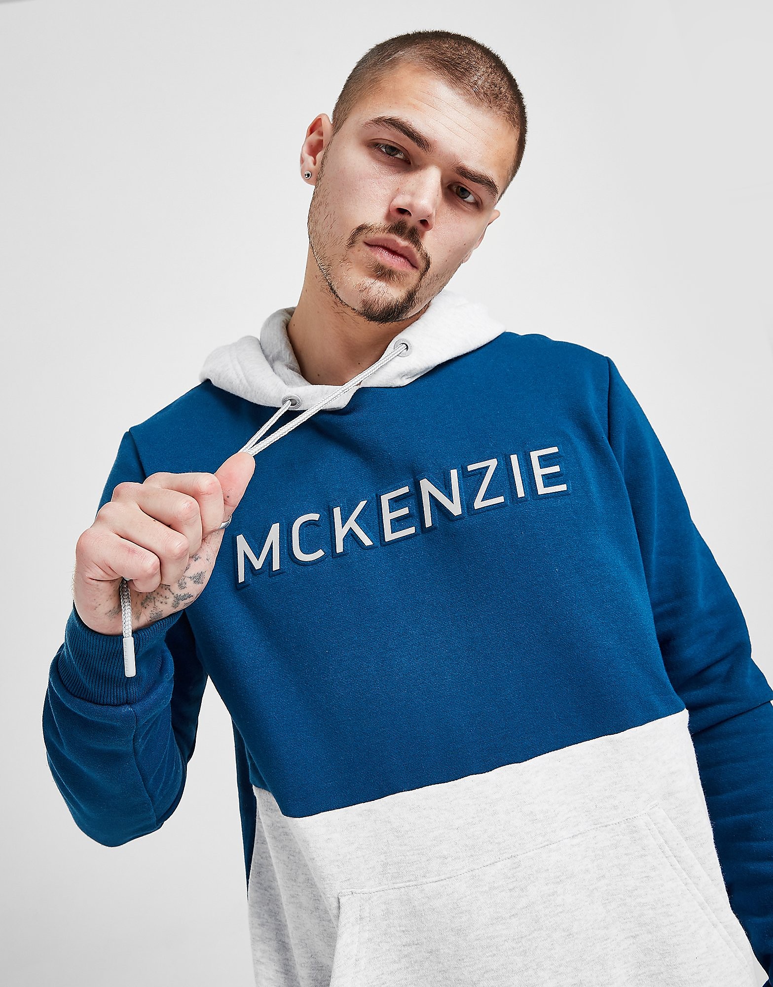 

McKenzie Bodie Overhead Hoodie - Only at JD - Blue - Mens, Blue