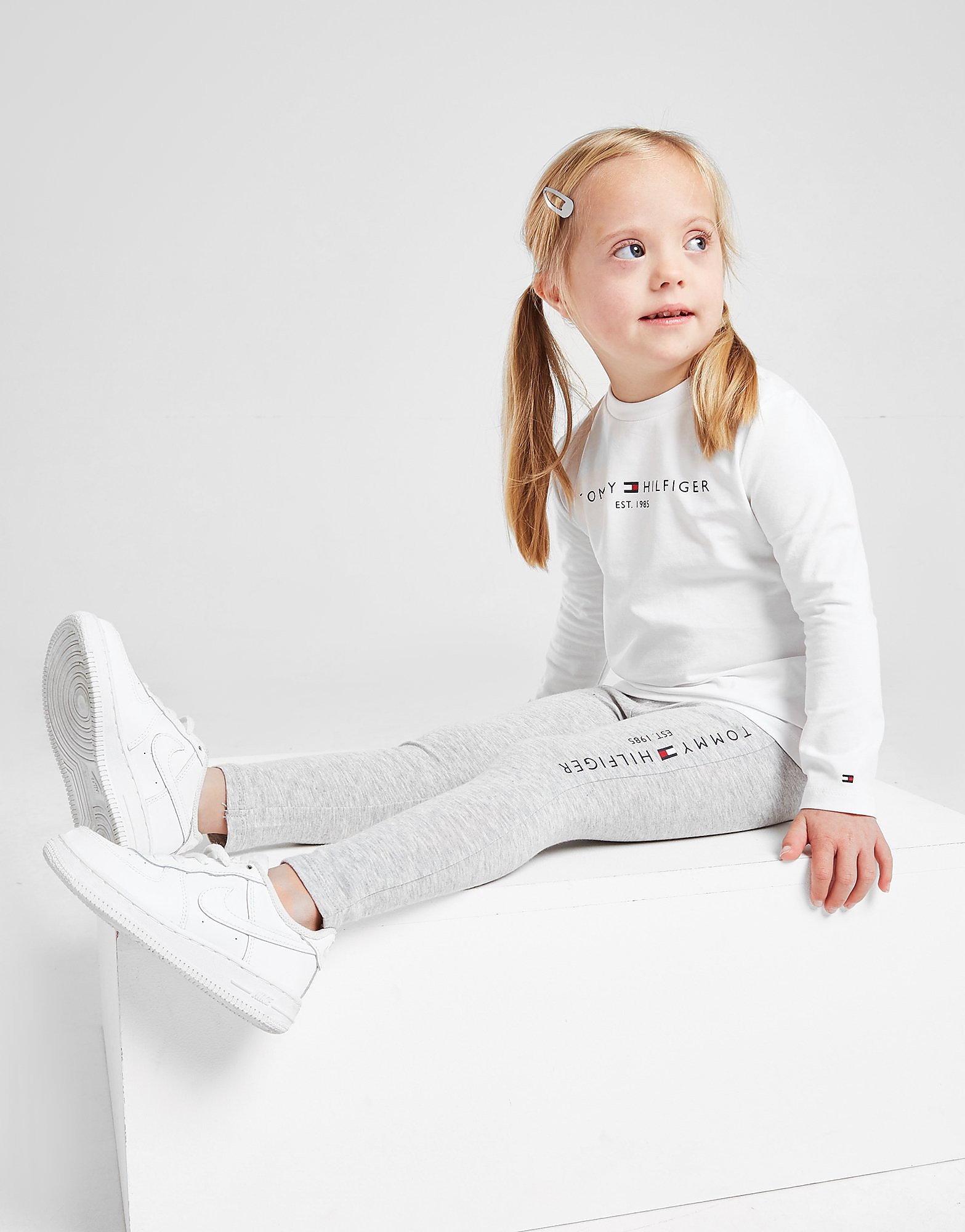 

Tommy Hilfiger Girls' Essential Leggings Infant - Grey - Kids, Grey