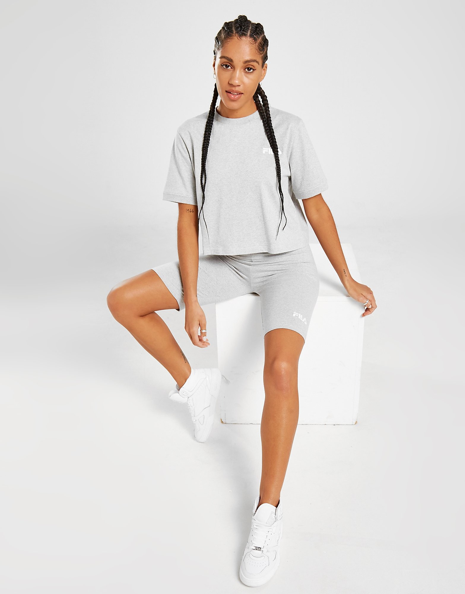 

Fila Core Cycle Shorts - Only at JD - Grey - Womens, Grey