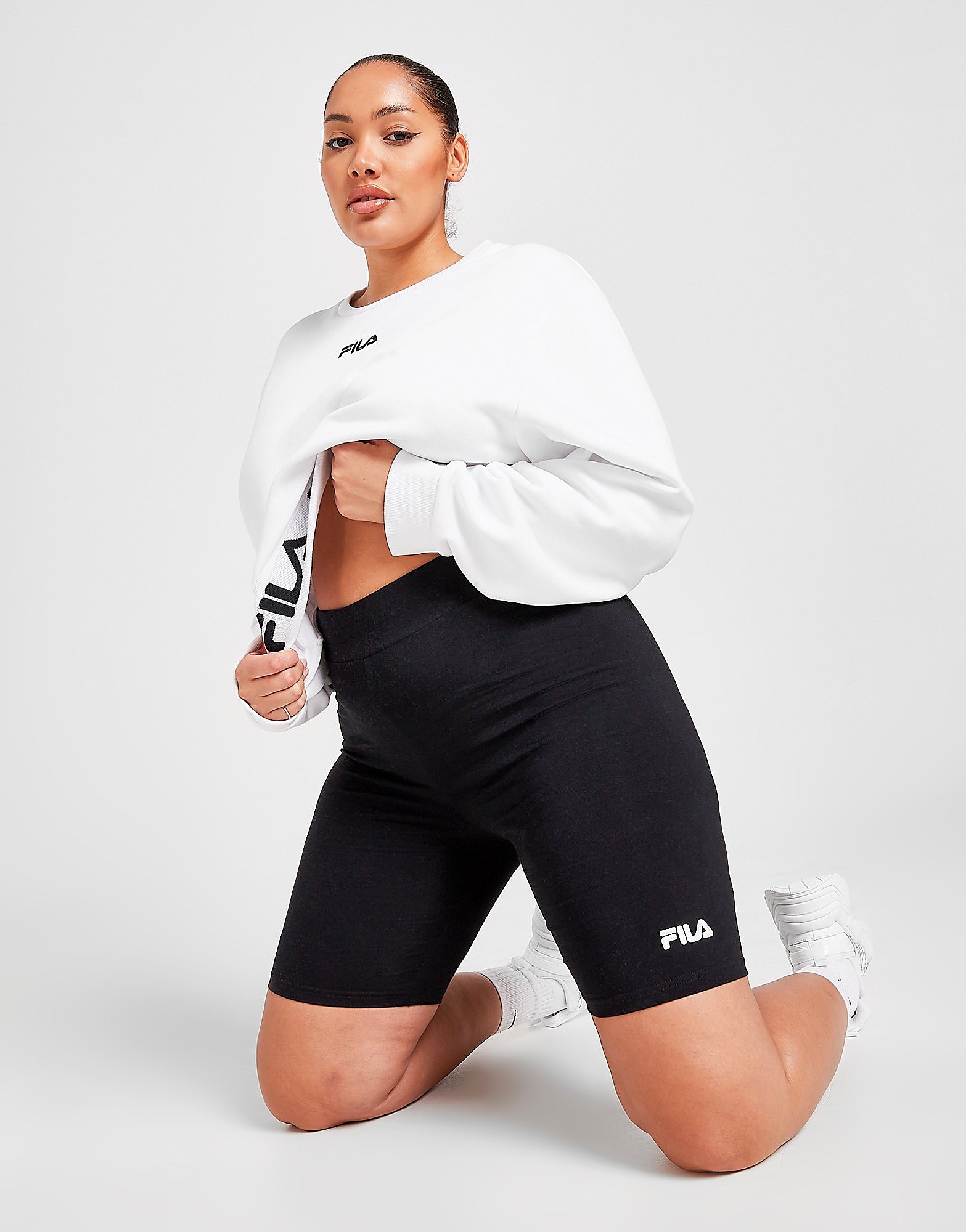

Fila Core Plus Size Cycle Shorts - Only at JD - Black - Womens, Black
