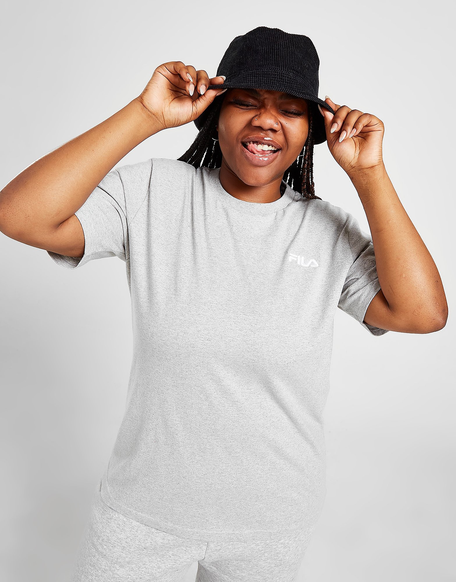 

Fila Core Boyfriend Plus Size T-Shirt - Only at JD - Grey - Womens, Grey