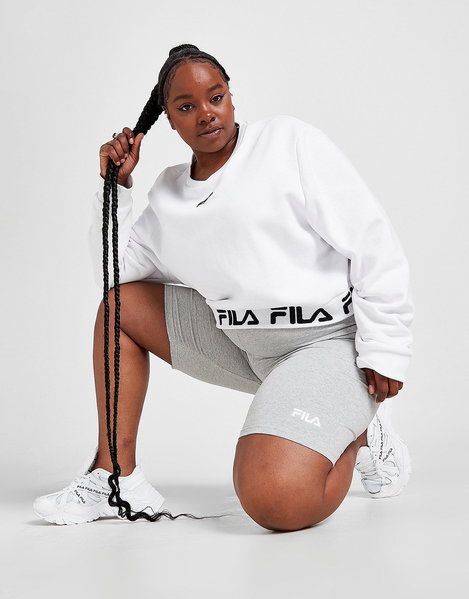 

Fila Core Plus Size Cycle Shorts - Only at JD - Grey - Womens, Grey