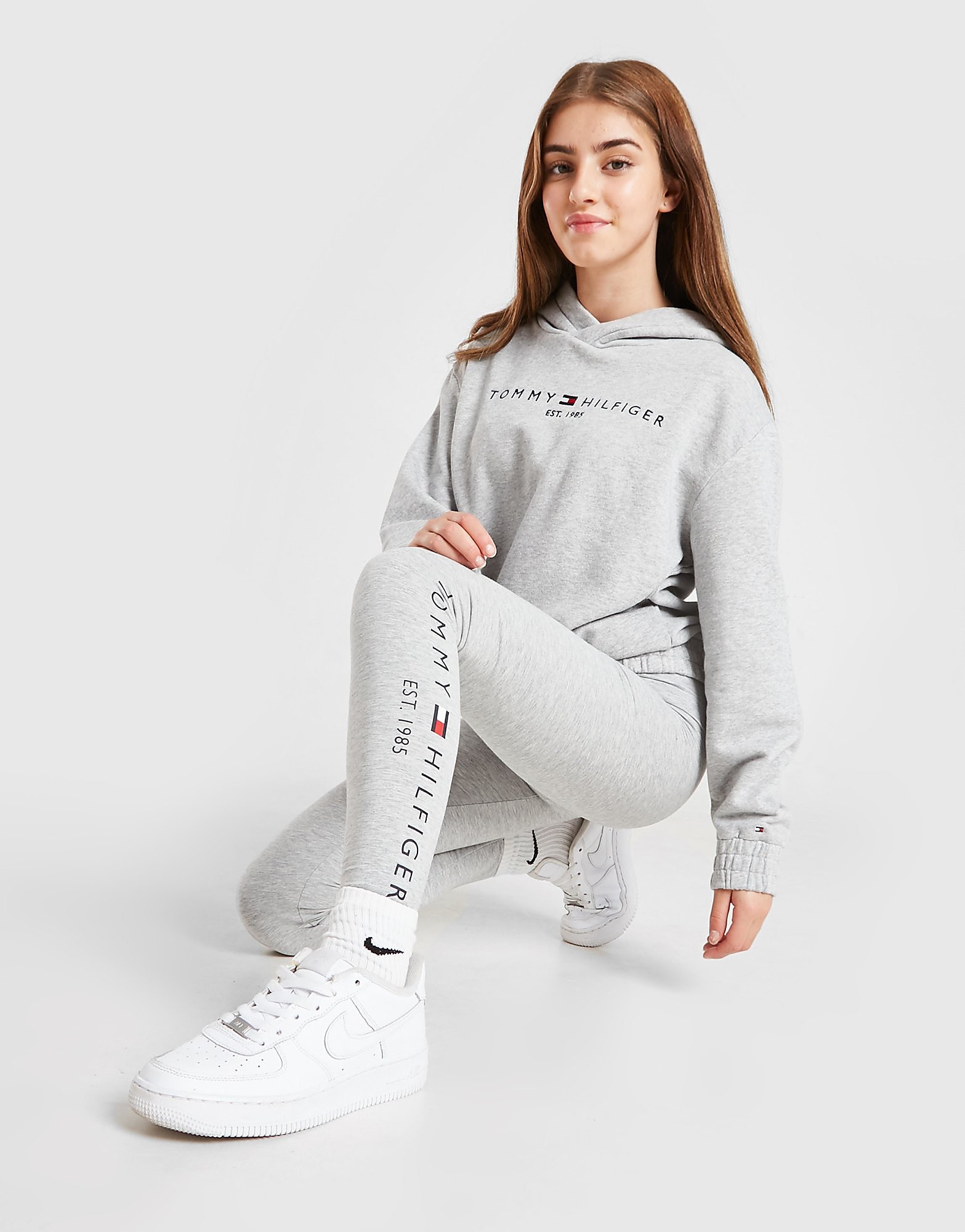 

Tommy Hilfiger Essential Leggings Junior - Grey - Kids, Grey